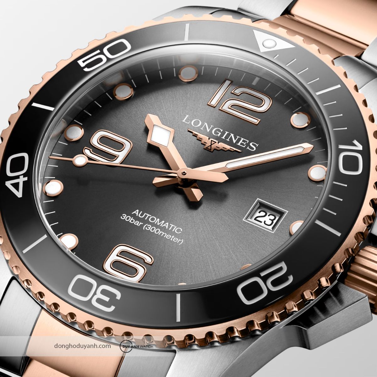 Longines HydroConquest L3.782.3.78.7 là sự kết hợp hoàn hảo giữa thiết kế hiện đại và hiệu năng mạnh mẽ.