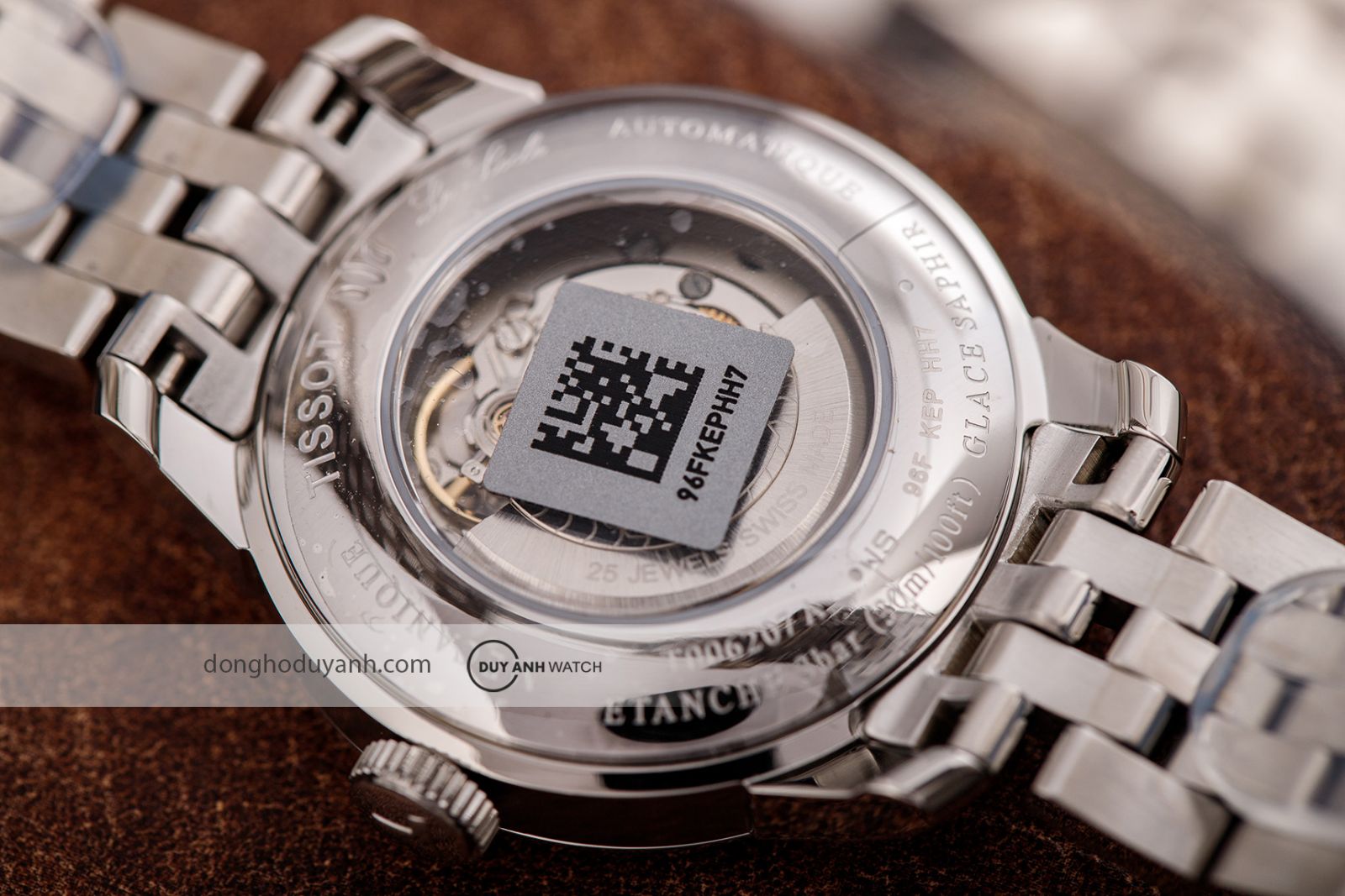 Mặt đáy Tissot Le Locle Automatic Lady T006.207.11.036.00