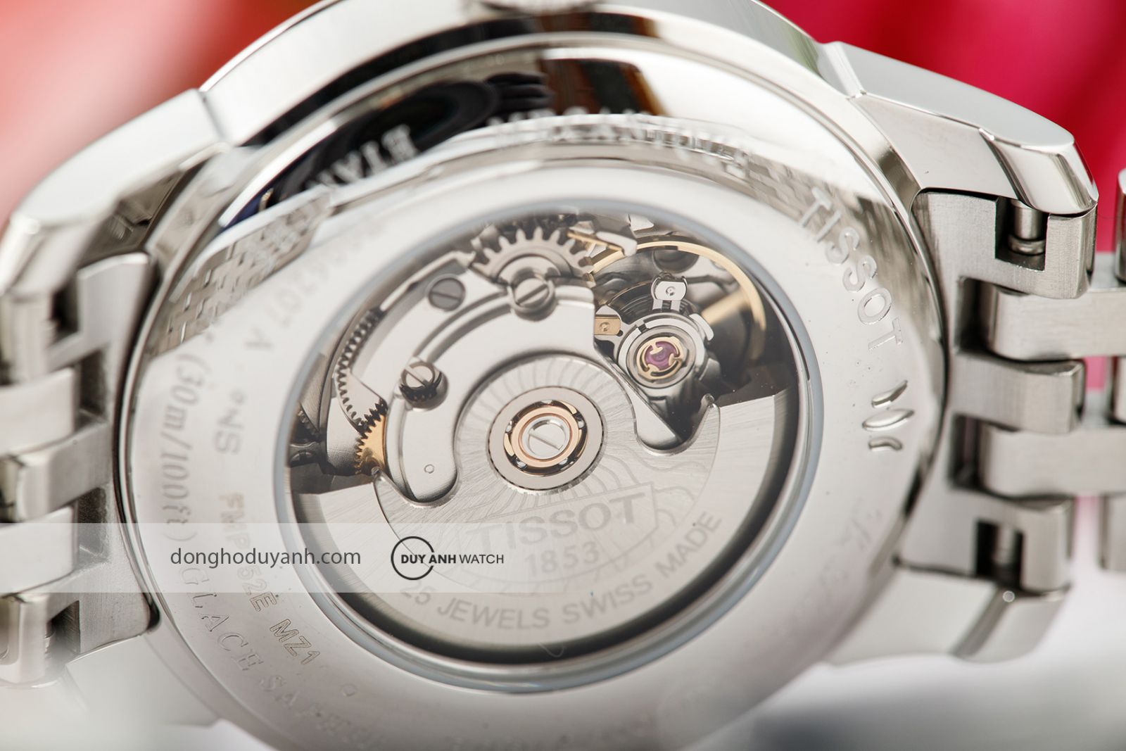 Mặt đáy Tissot Le Locle Automatic Lady T006.207.11.058.00