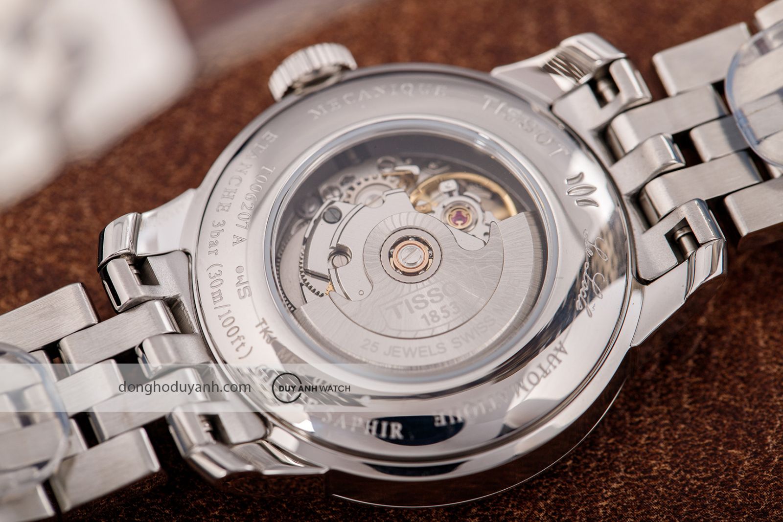Mặt đáy Tissot Le Locle Automatic Lady T006.207.11.116.00
