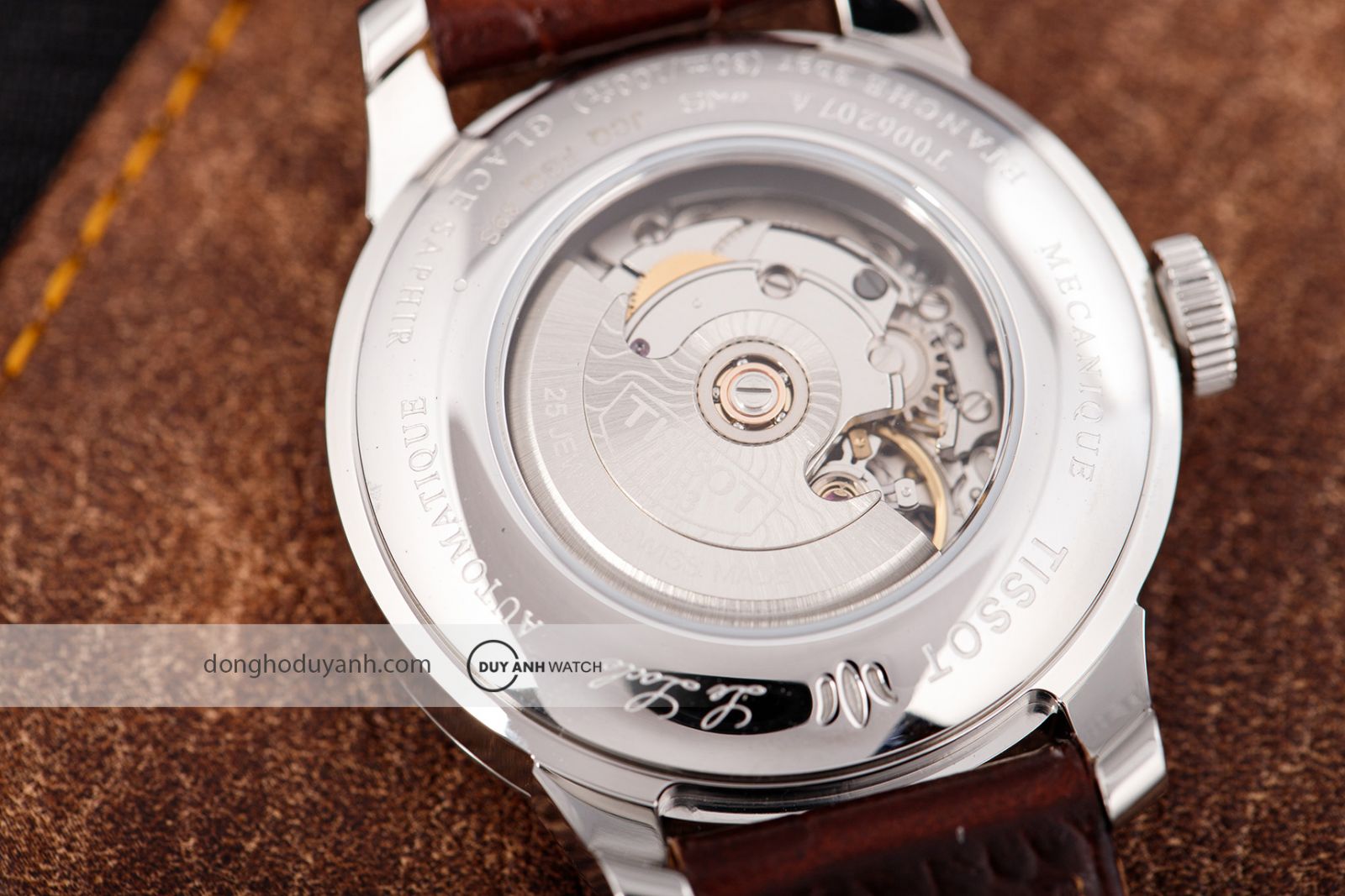 Mặt đáy Tissot Le Locle Automatic Lady T006.207.16.038.00
