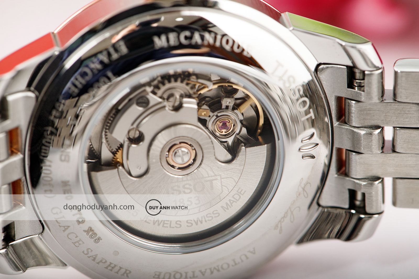 Mặt đáy Tissot Le Locle Automatic Lady T006.207.22.036.00