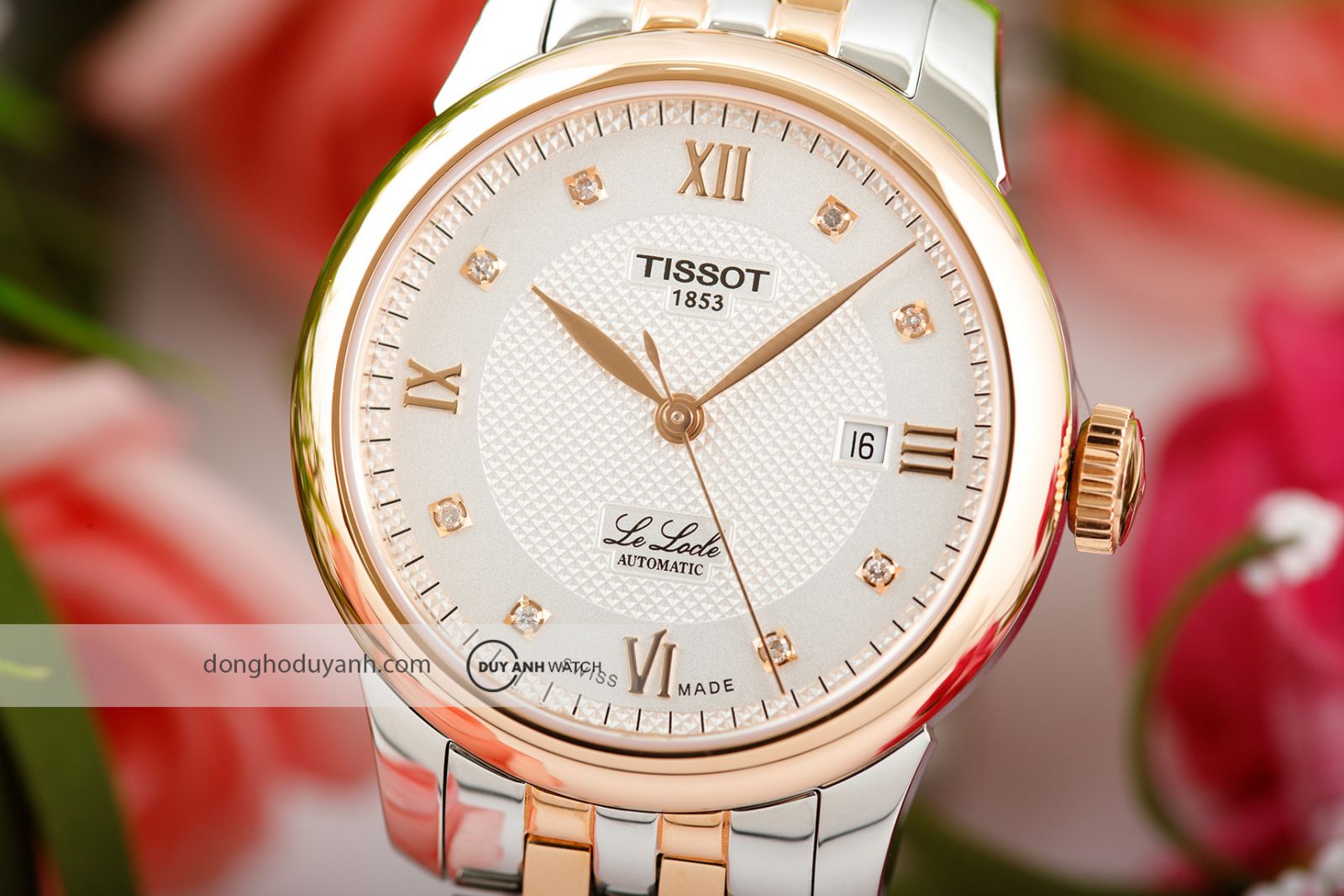 Mặt số Tissot Le Locle Automatic Lady T006.207.22.036.00
