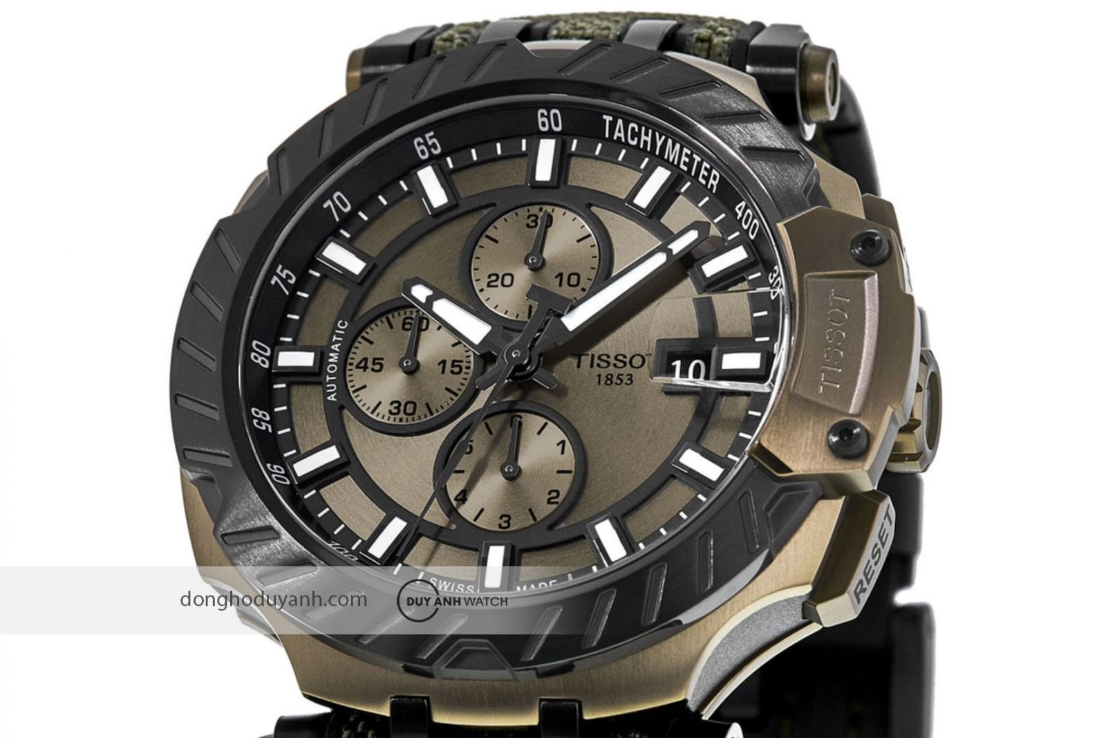 Mặt số của T-race Automatic Chronograph T115.427.37.091.00