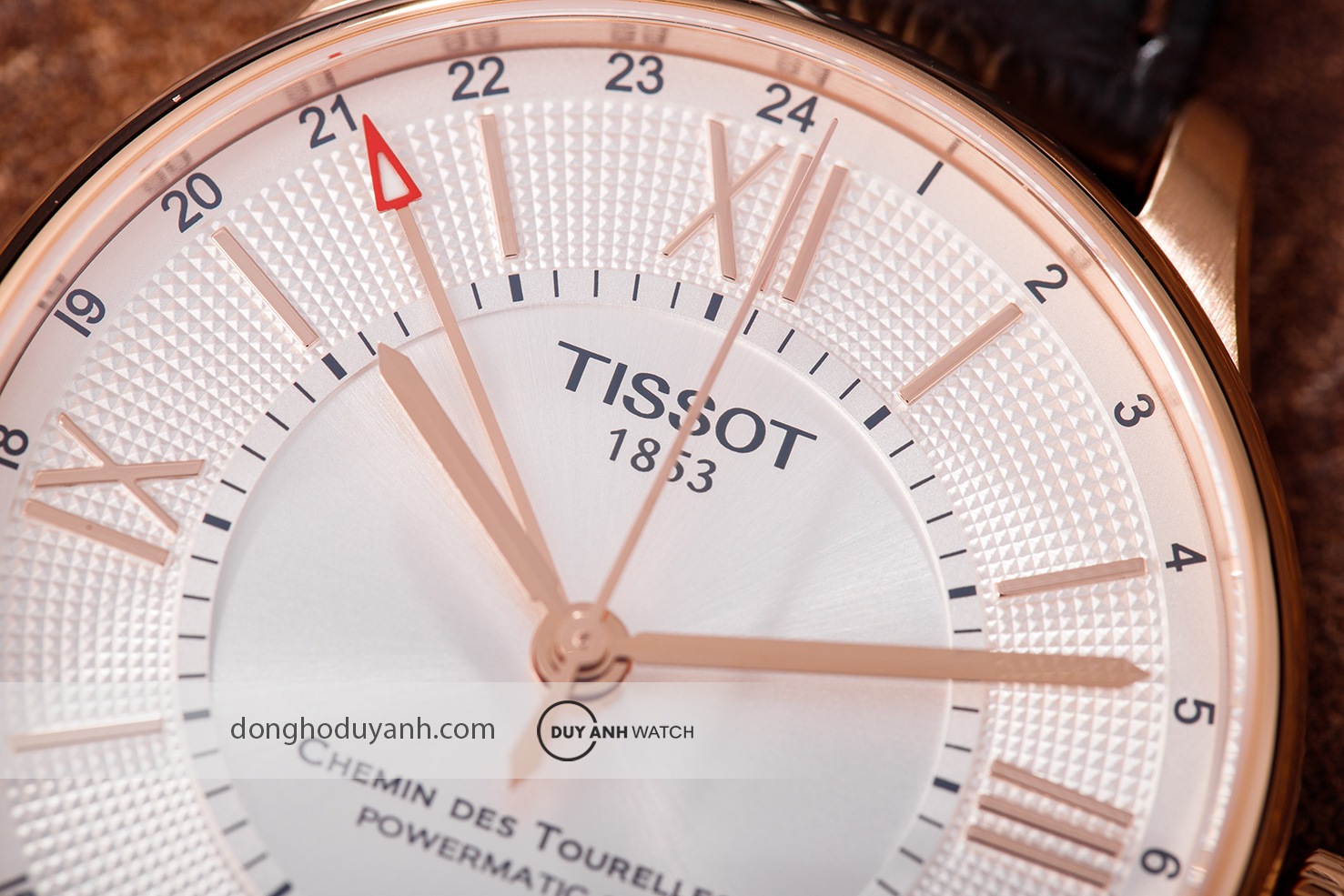 Mặt số Tissot Chemin Des Tourelles Powermatic 80 Gmt T099.429.36.038.00