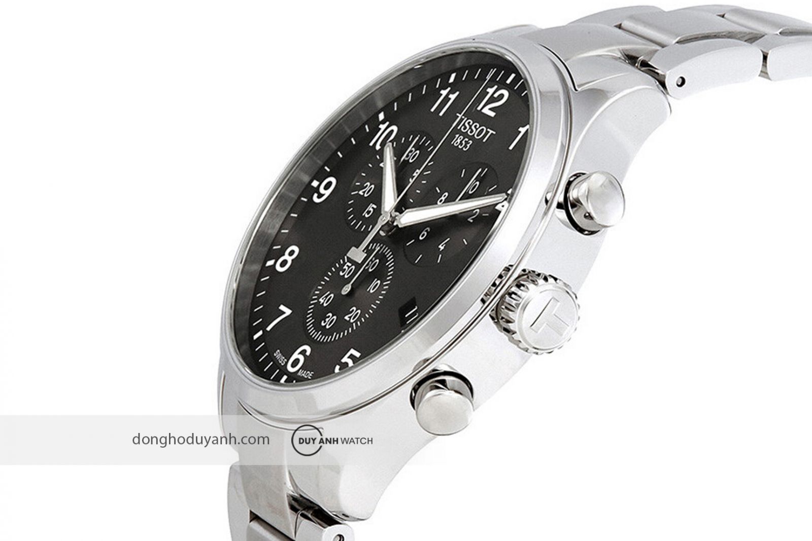 Góc nhìn nghiêng Tissot Chrono XL Classic T116.617.11.057.01