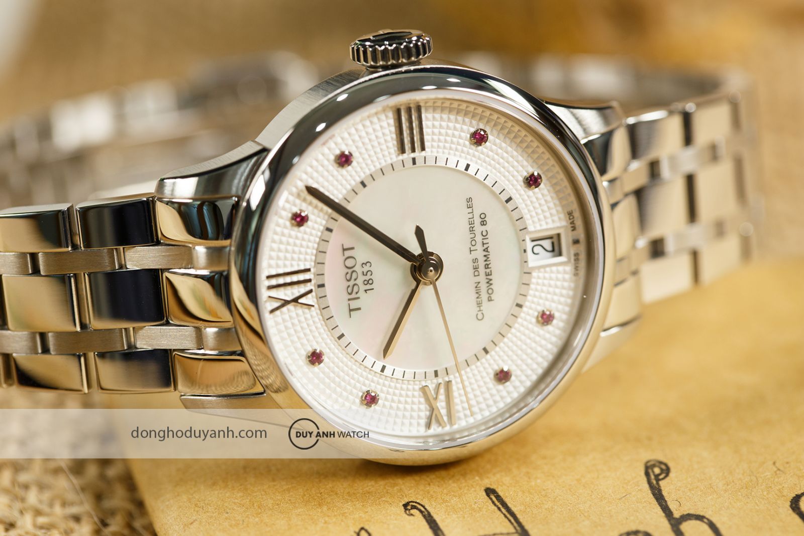Cận cảnh Tissot Chemin Des Tourelles Powermatic 80 T099.207.11.113.00