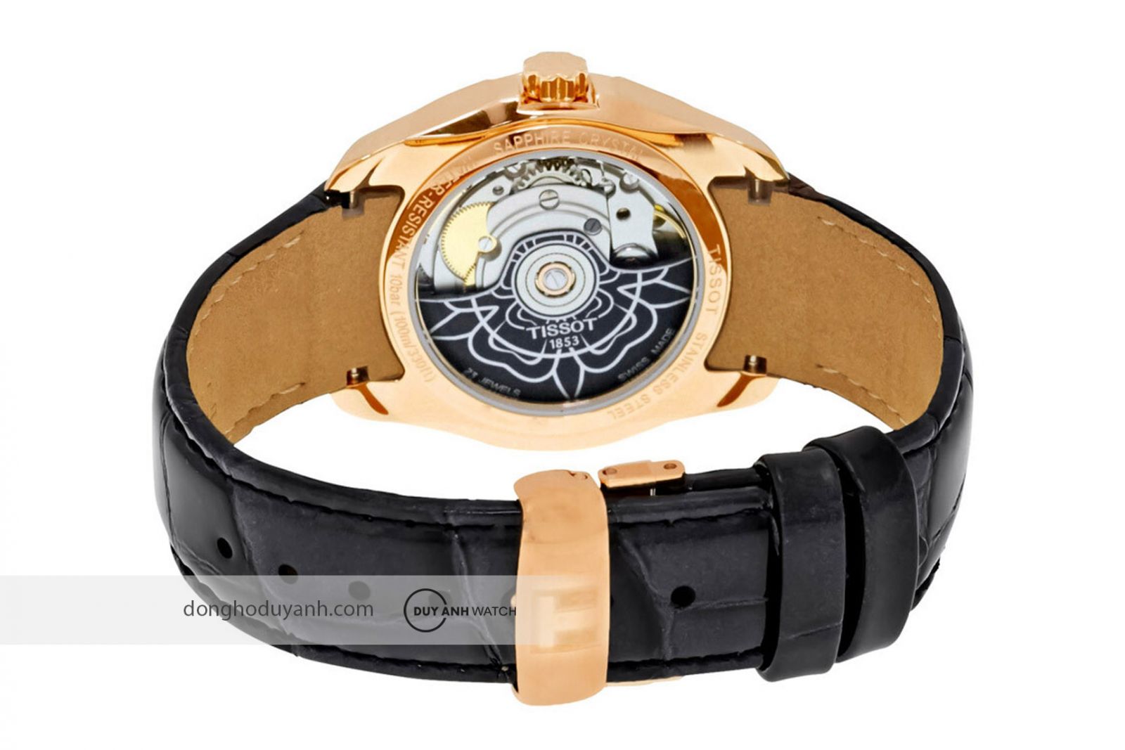 Mặt đáy Tissot Couturier Powermatic 80 T035.207.36.061.00
