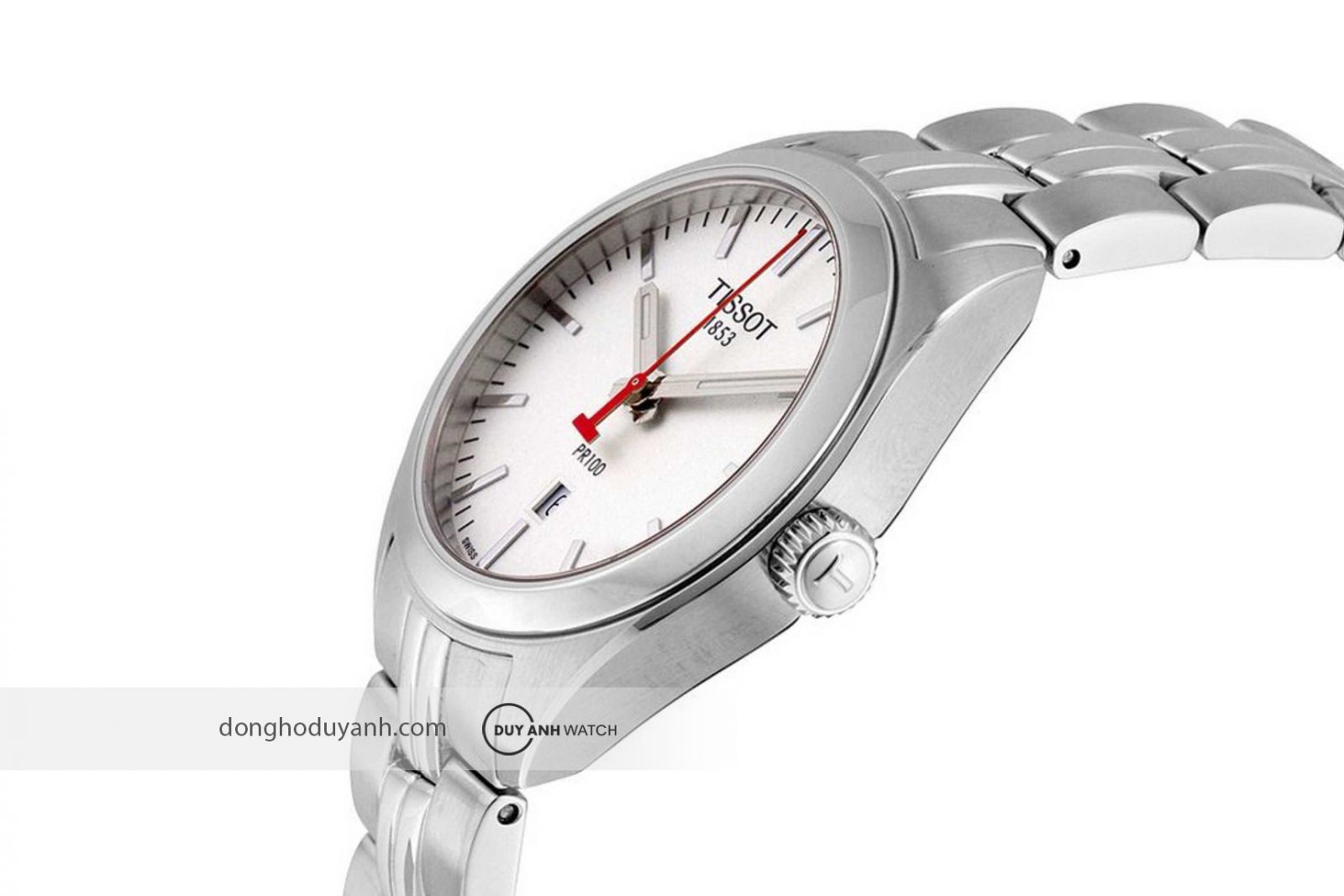 Cận cảnh đồng hồ Tissot PR 100 NBAT101.210.11.031.00