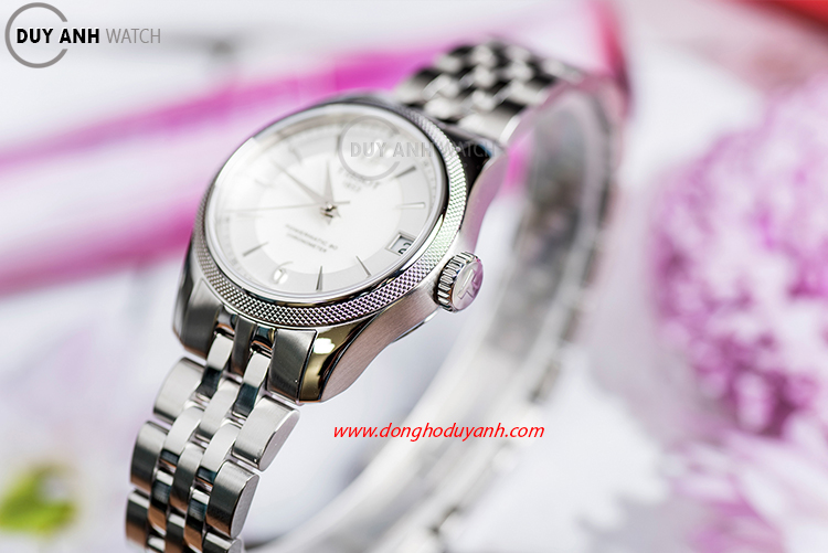 Góc nhìn nghiêng Tissot Ballade Automatic Cosc T108.208.11.117.00