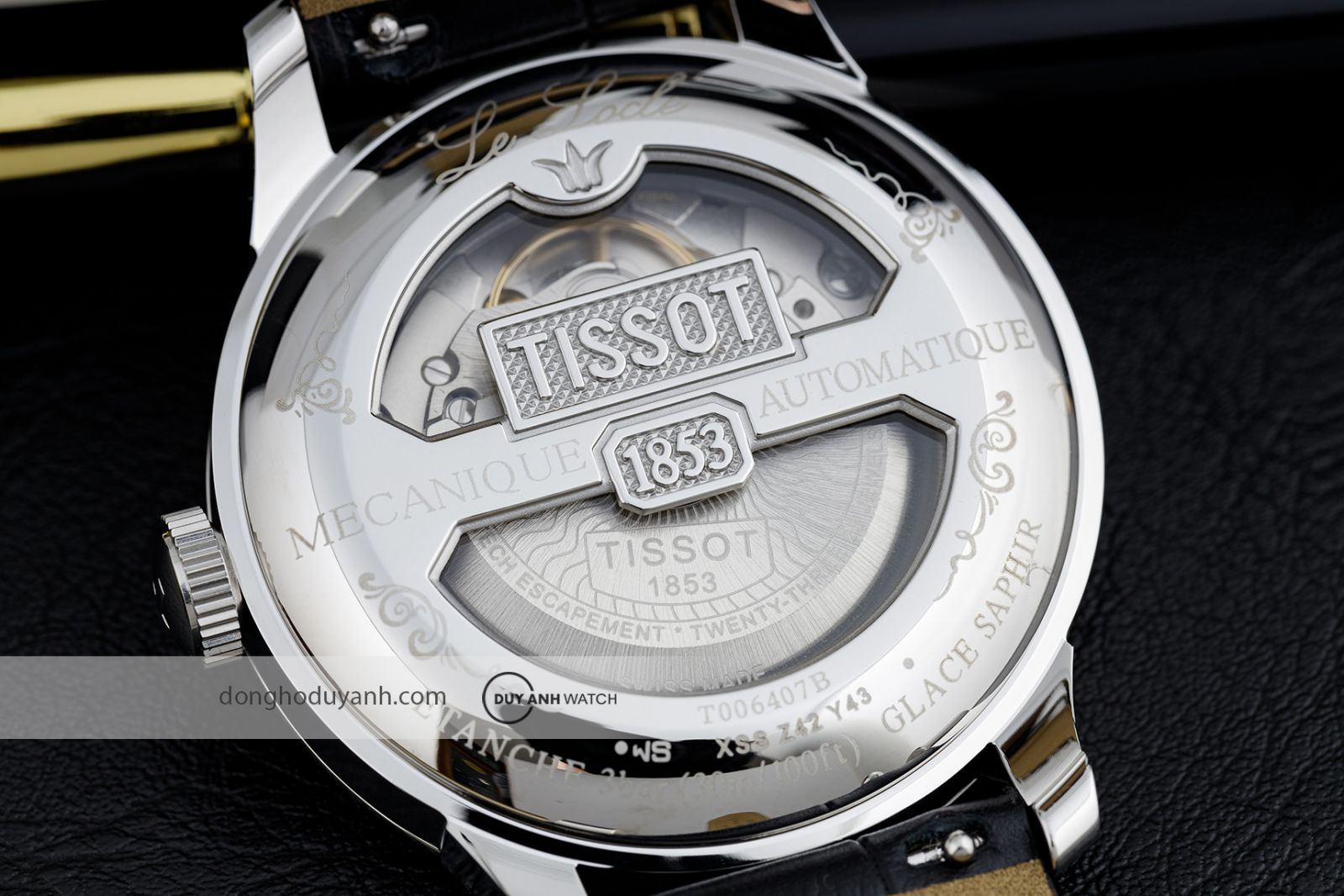 Mặt đáy Tissot Le Locle Powermatic 80 T006.407.16.053.00