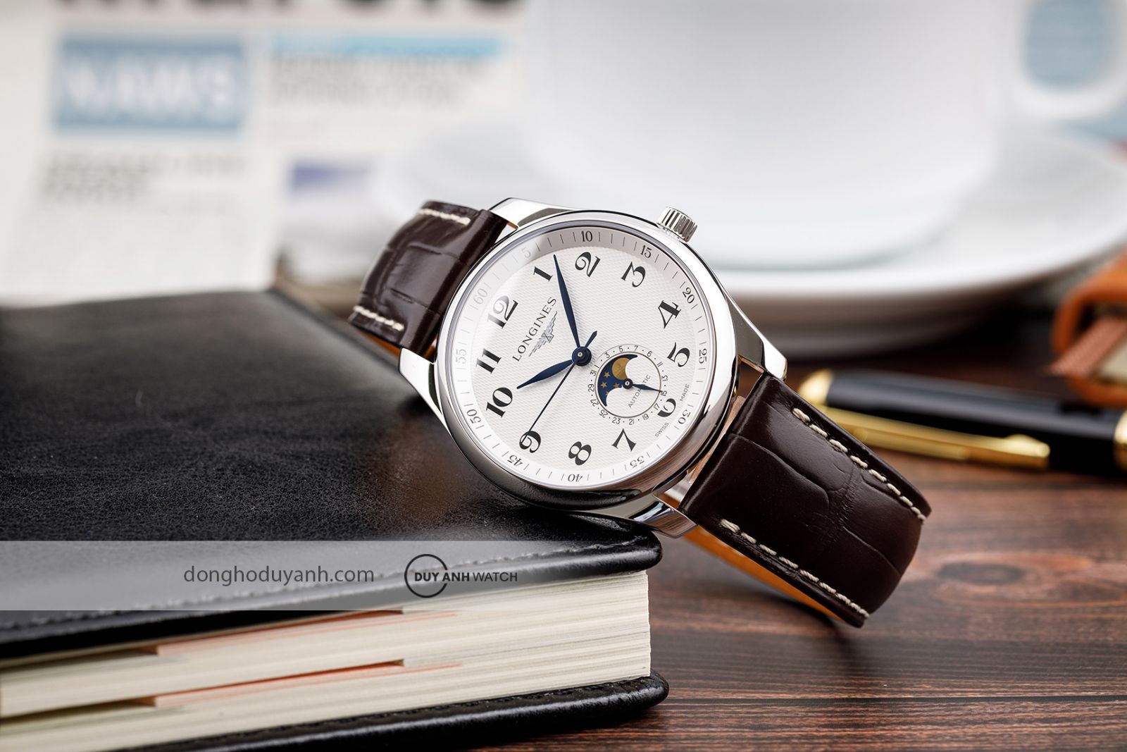 Longines Master L2.909.4.78.3: Khi cơ học Thụy Sĩ chạm đến tầng sâu của nghệ thuật thời gian
