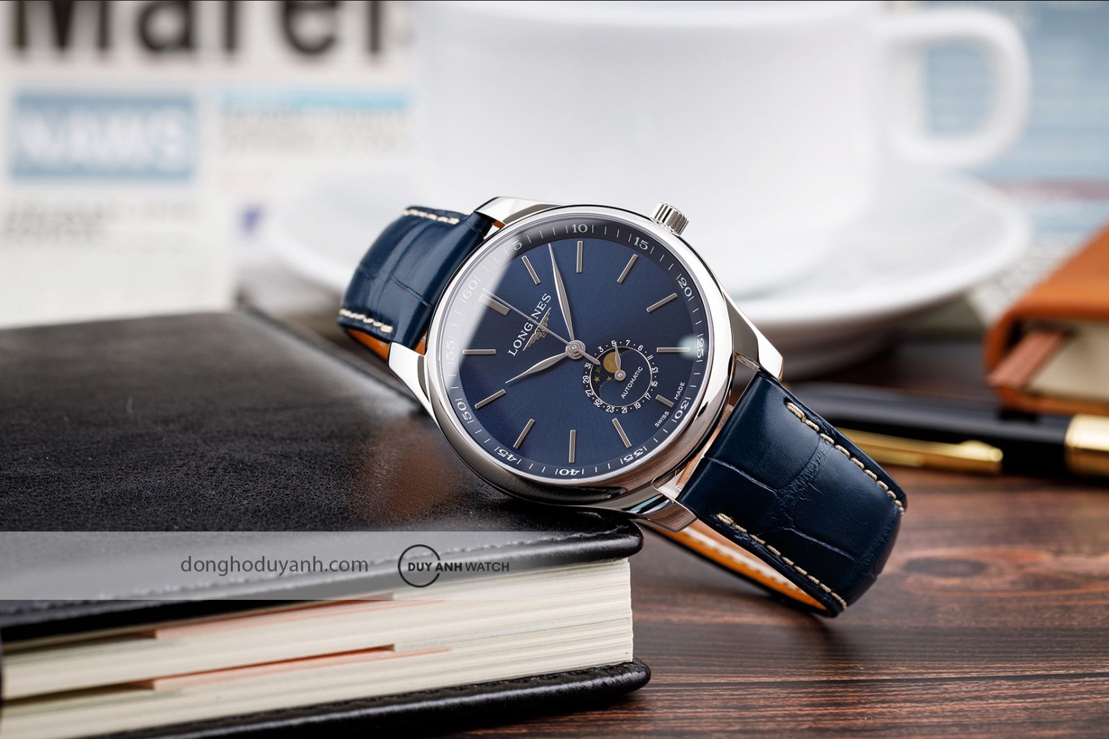 Đồng hồ nam Longines Master Moon Phase L2.919.4.92.0