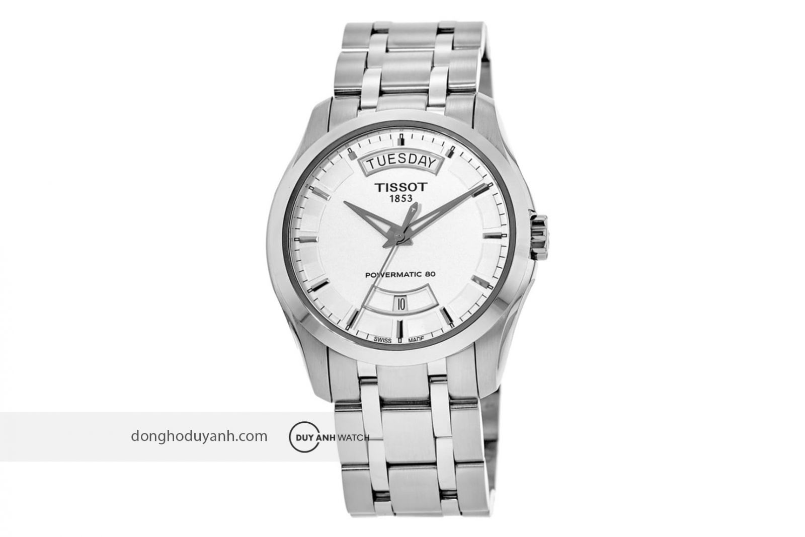 Đồng hồ Tissot Couturier Powermatic 80 T035.407.11.031.01