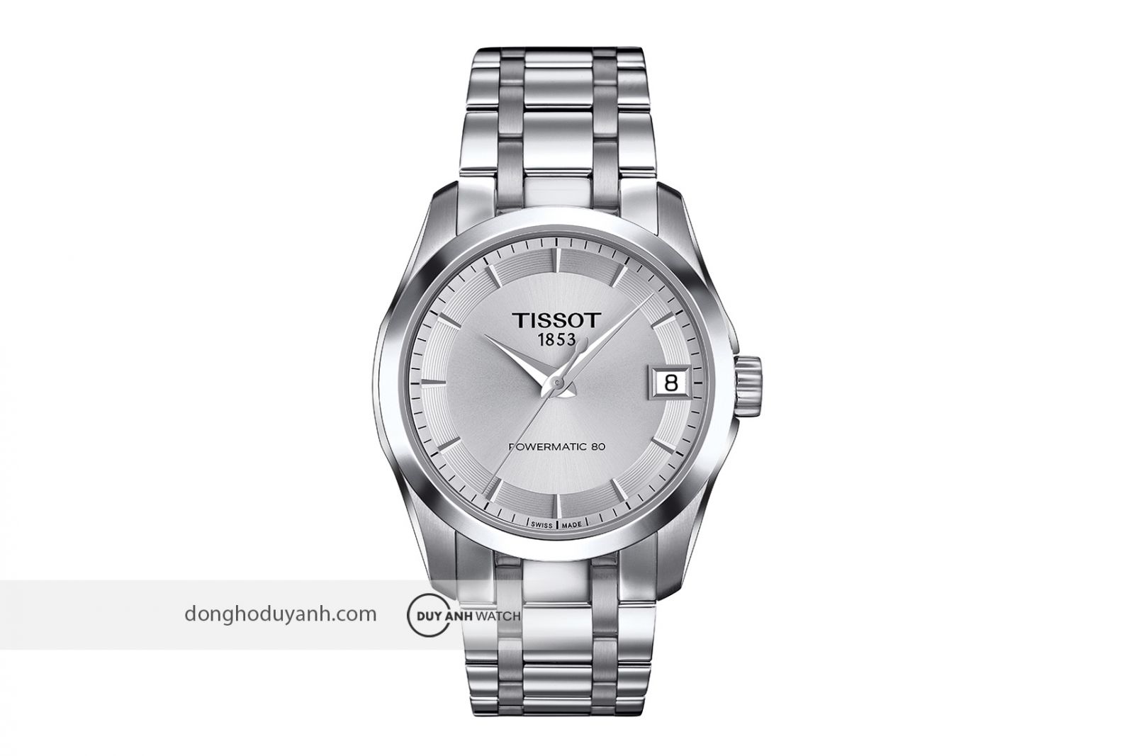 Đồng hồ nữ Tissot Couturier Powermatic 80 T035.207.11.031.00