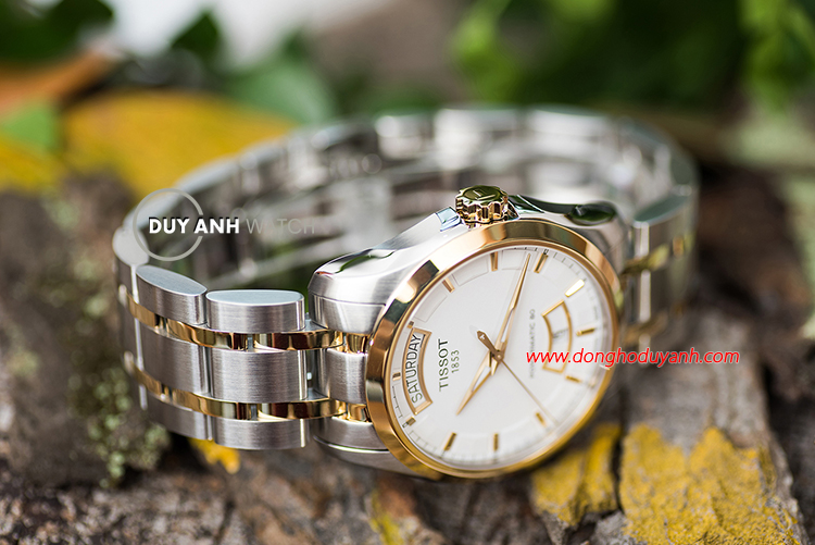Góc nhìn nghiêng Tissot Couturier Powermatic 80 T035.407.22.011.01