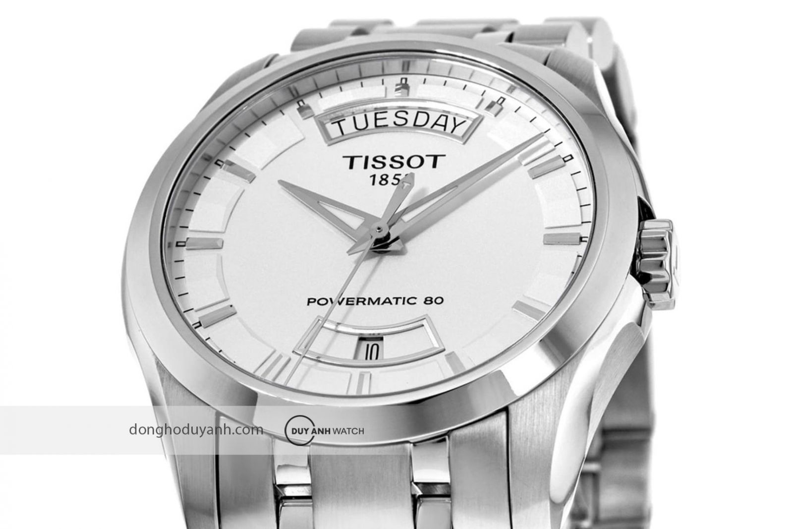 Mặt số của Tissot Couturier Powermatic 80 T035.407.11.031.01
