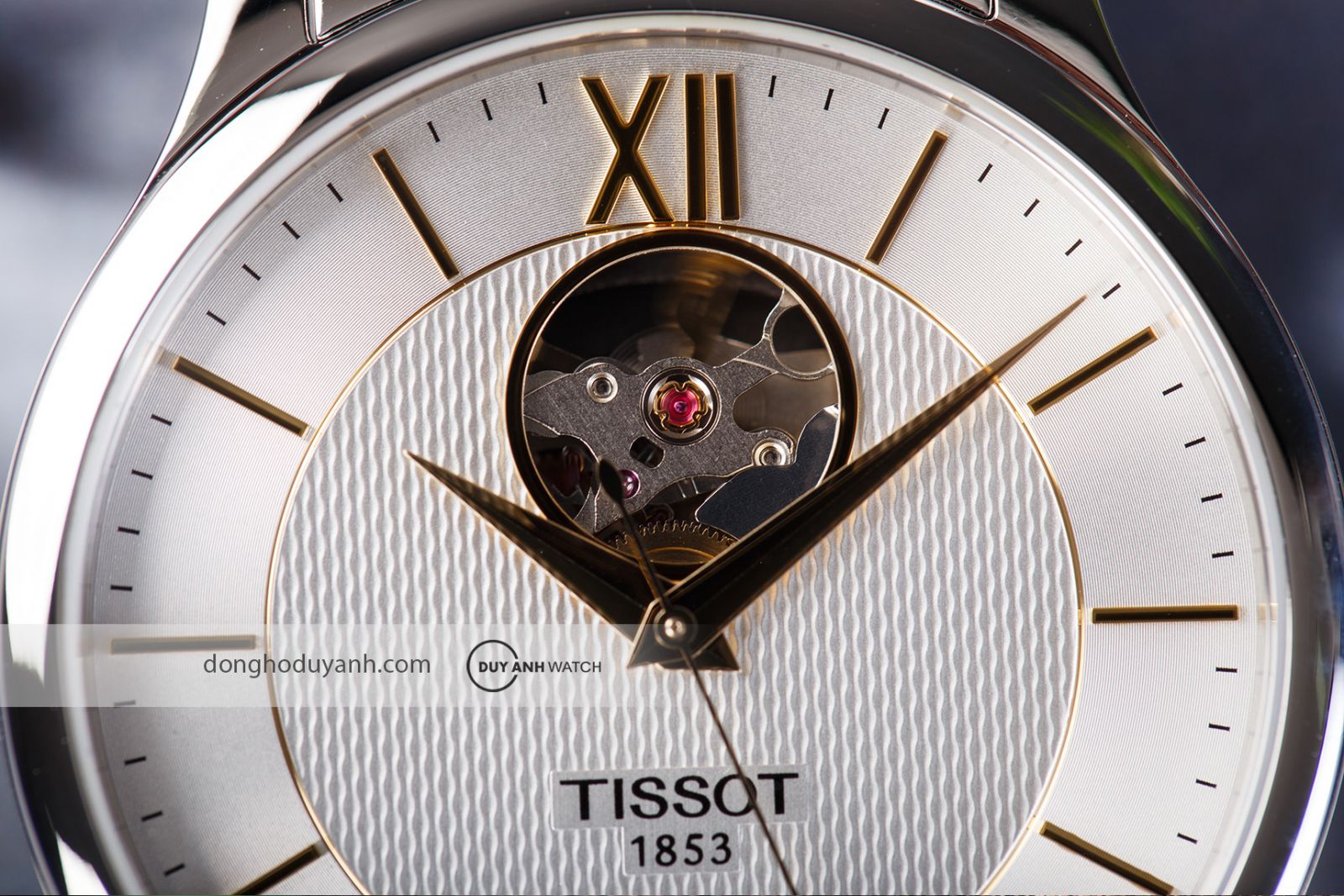 Mặt số Tissot Tradition Open Heart T063.907.22.038.00