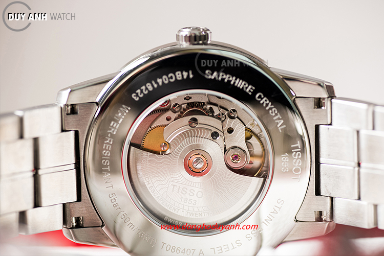 Mặt đáy Tissot Luxury Automatic T086.407.11.041.00