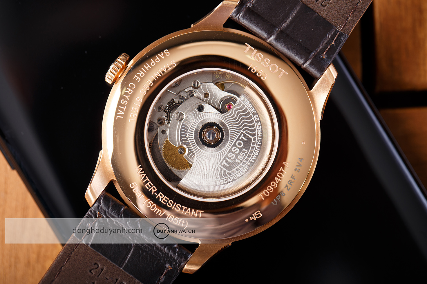 Mặt đáy Tissot Chemin Des Tourelles T099.407.36.038.00