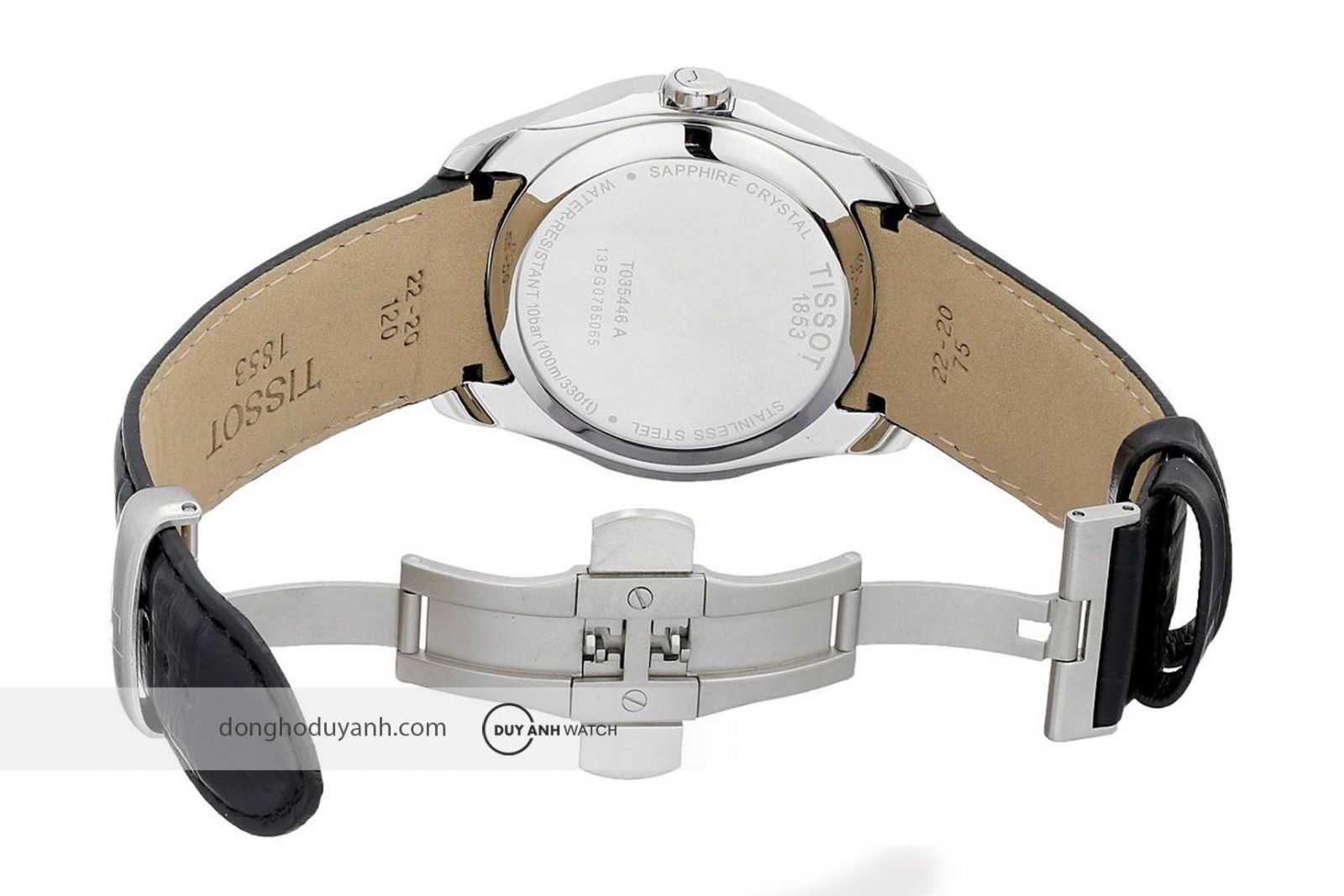 Mặt đáy đồng hồ Tissot Couturier T035.446.16.051.00