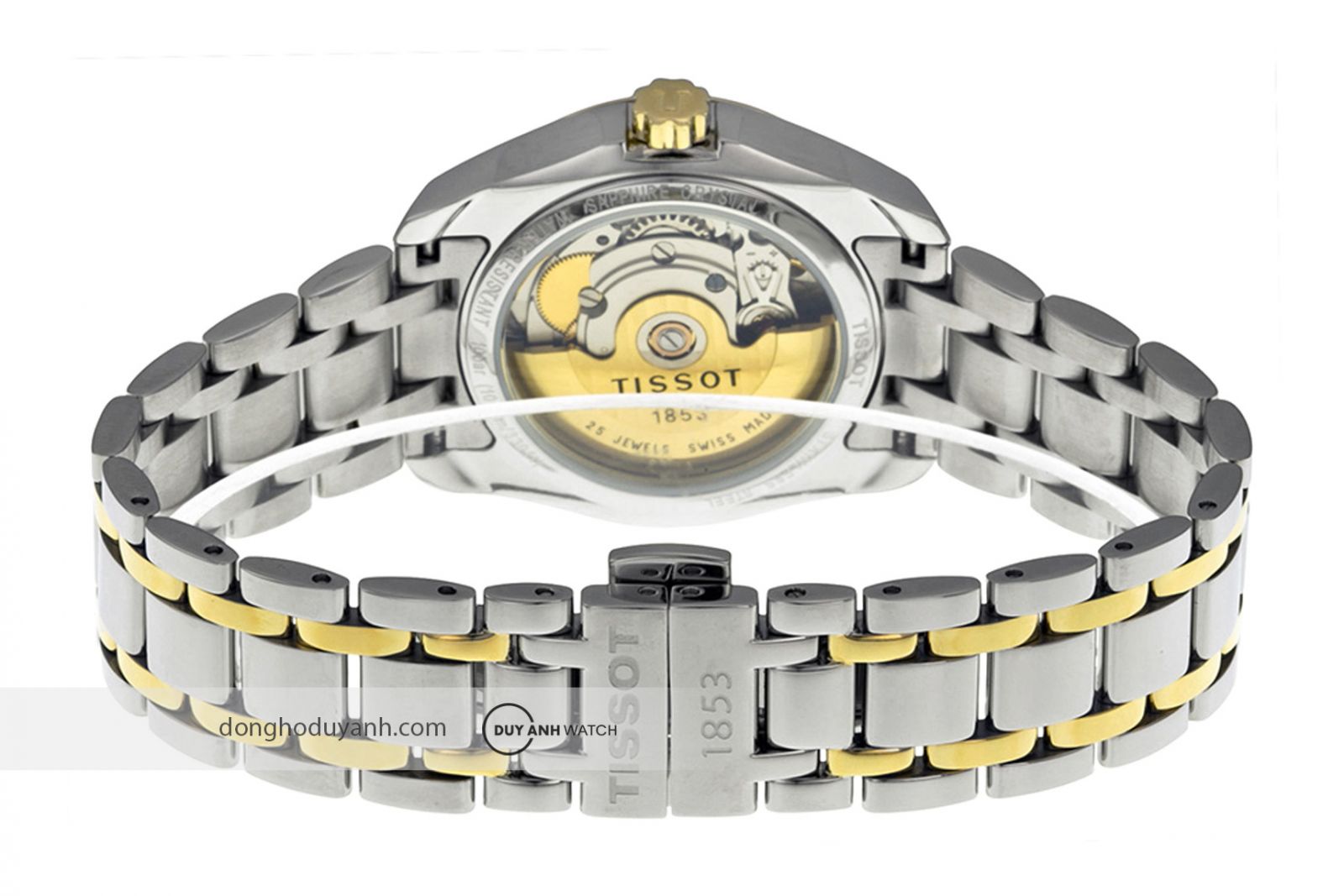 Mặt đáy Tissot Couturier T035.207.22.011.00