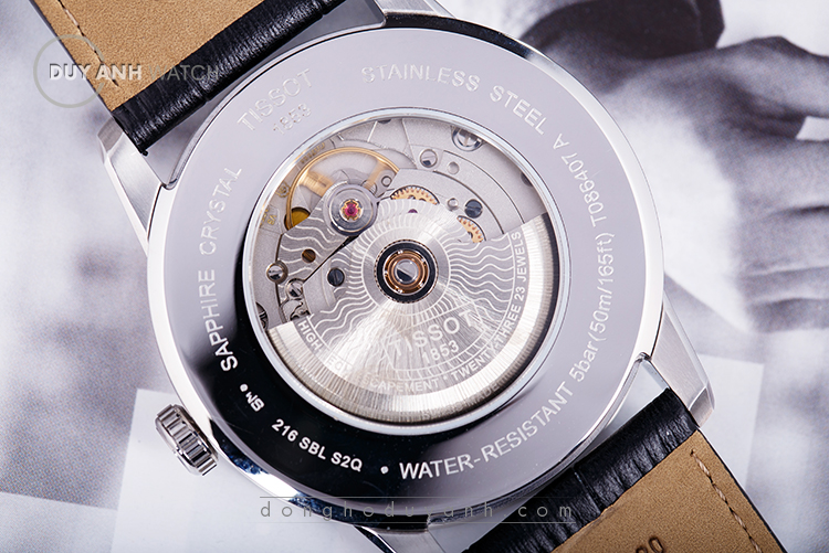 Mặt đáy Tissot Luxury Automatic T086.407.16.051.00