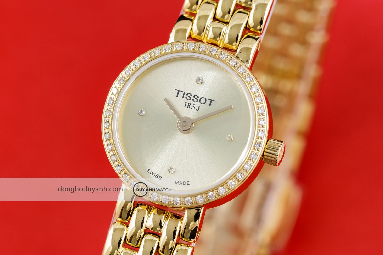 Tissot Lovely Round T140.009.63.026.00 là tuyệt tác trang sức Thụy Sỹ