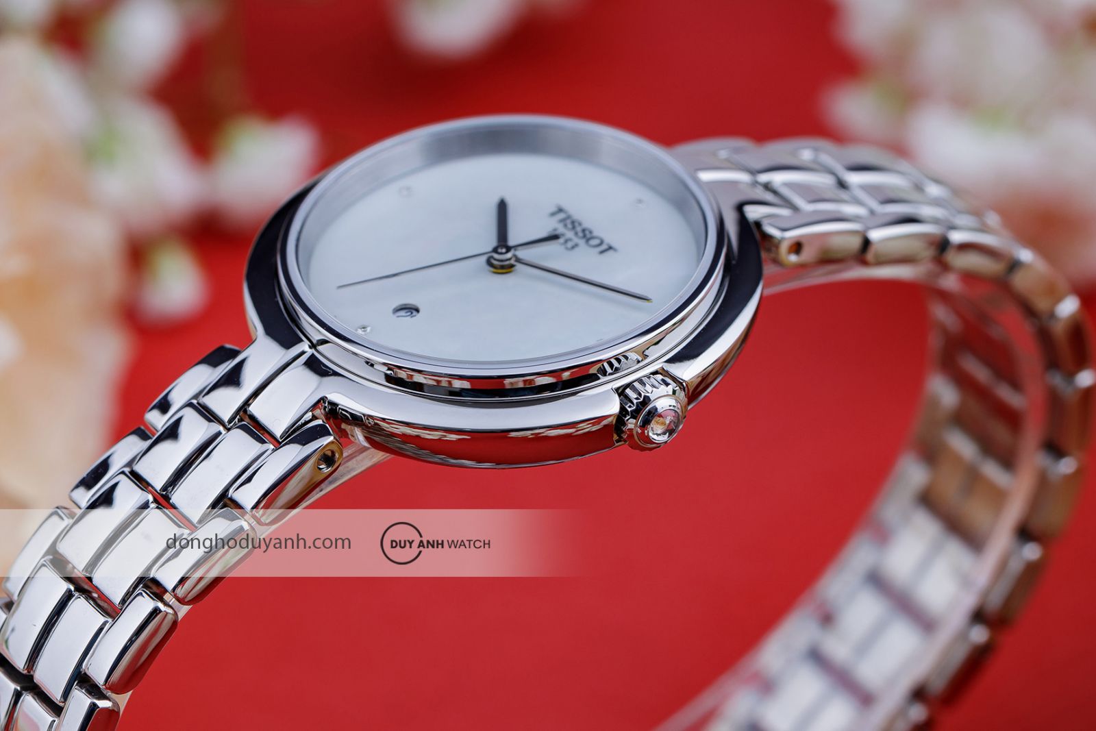 Mặt số Đồng hồ nữ Tissot Flamingo T094.210.11.116.02