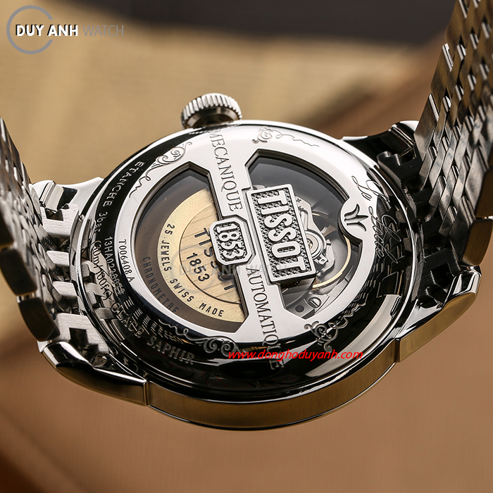 Mặt đáy Tissot Le Locle Automatic Cosc T006.408.11.037.00