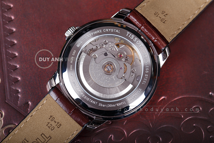 Mặt đáy Tissot Automatics III T065.430.16.031.00