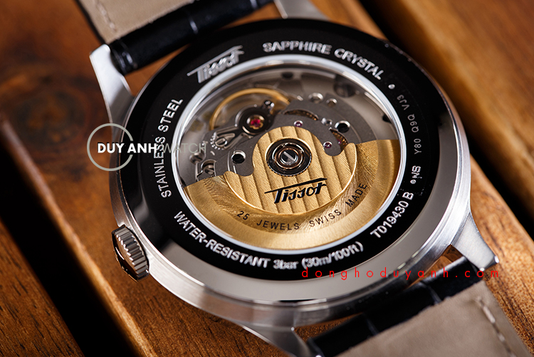 Mặt đáy Tissot Heritage Visodate Automatic T019.430.16.051.01