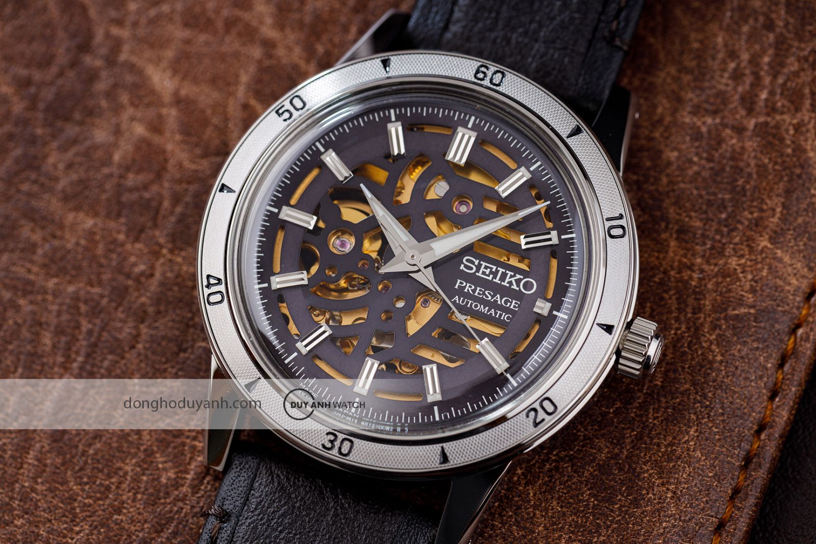 Mặt số Seiko Presage Style 60 Skeleton SSA461J1