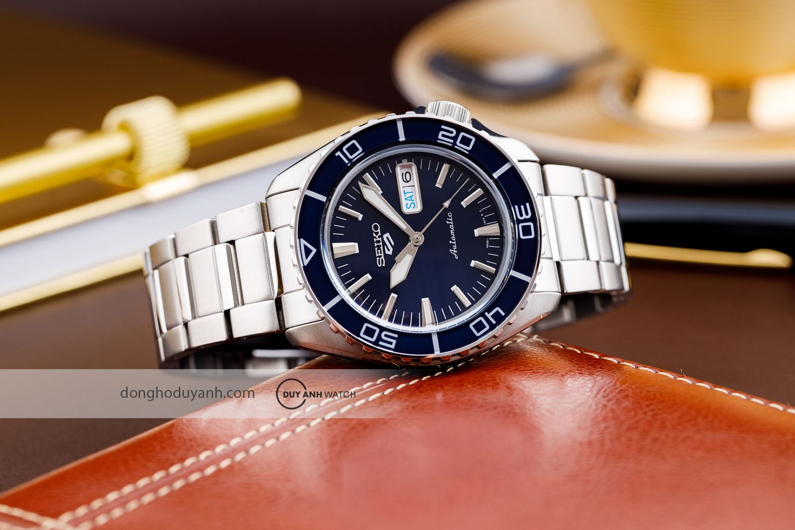 Đồng hồ nam Seiko 5 Sports SKX – SNZH5 Bluetone Redux SRPK97K1