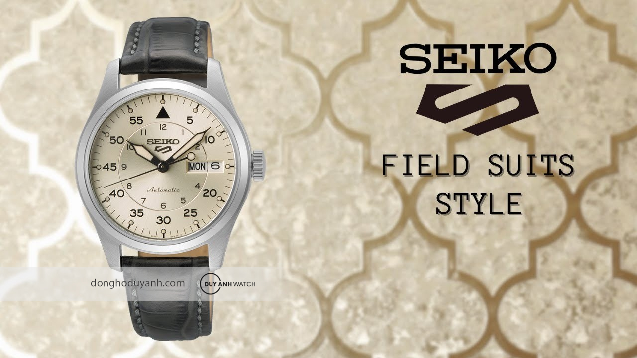 Đồng hồ nam Seiko 5 Sports Field quân đội SRPJ87K1