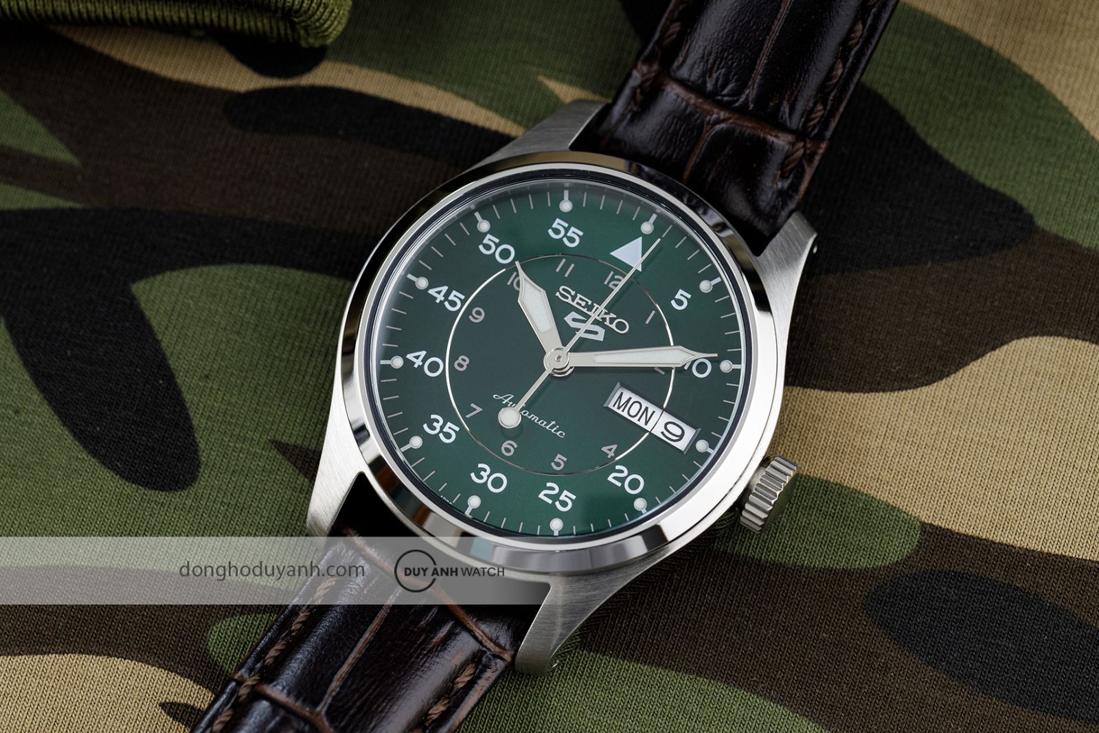 Mặt số Seiko 5 Sports Field quân đội SRPJ89K1