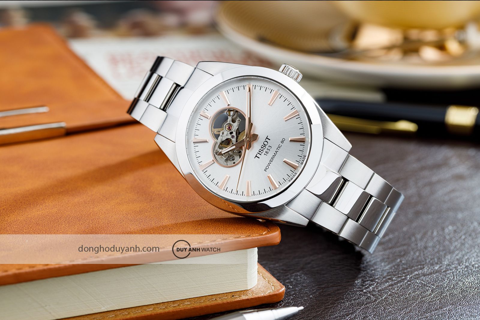 Tissot Gentleman Powermatic 80 Open Heart T127.407.11.031.01