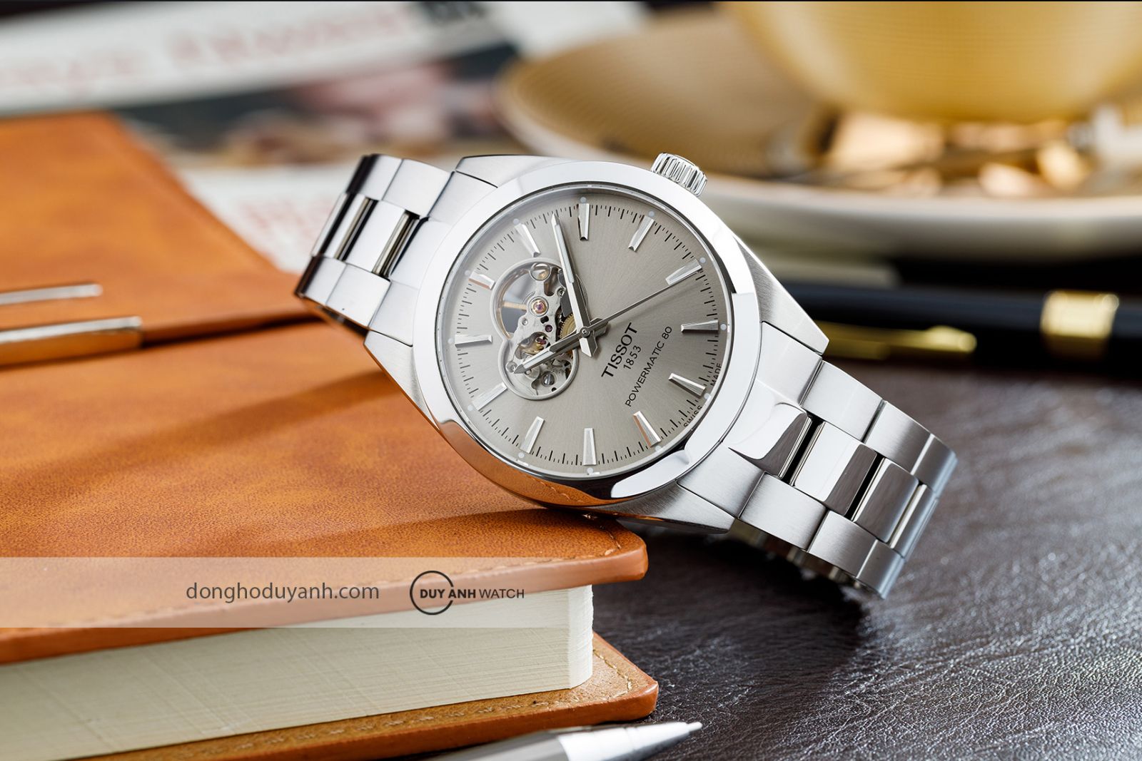 Tissot Gentleman Powermatic 80 Open Heart T127.407.11.081.00