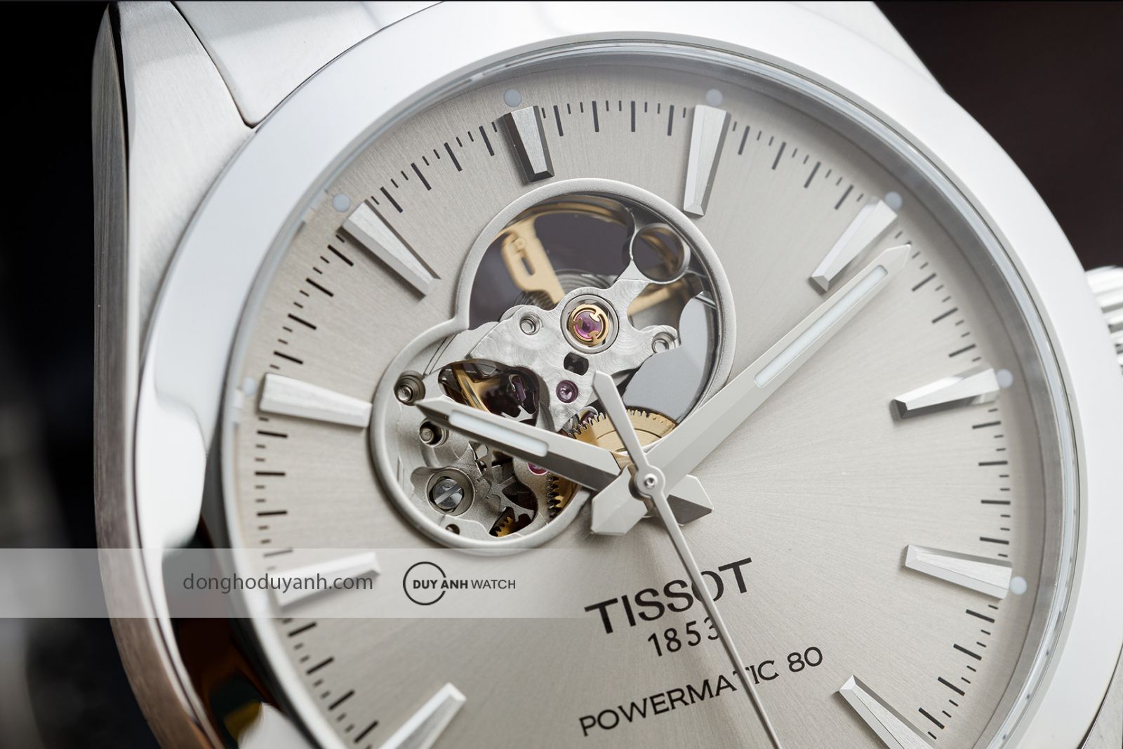 Tissot Gentleman Powermatic 80 Open Heart T127.407.11.081.00