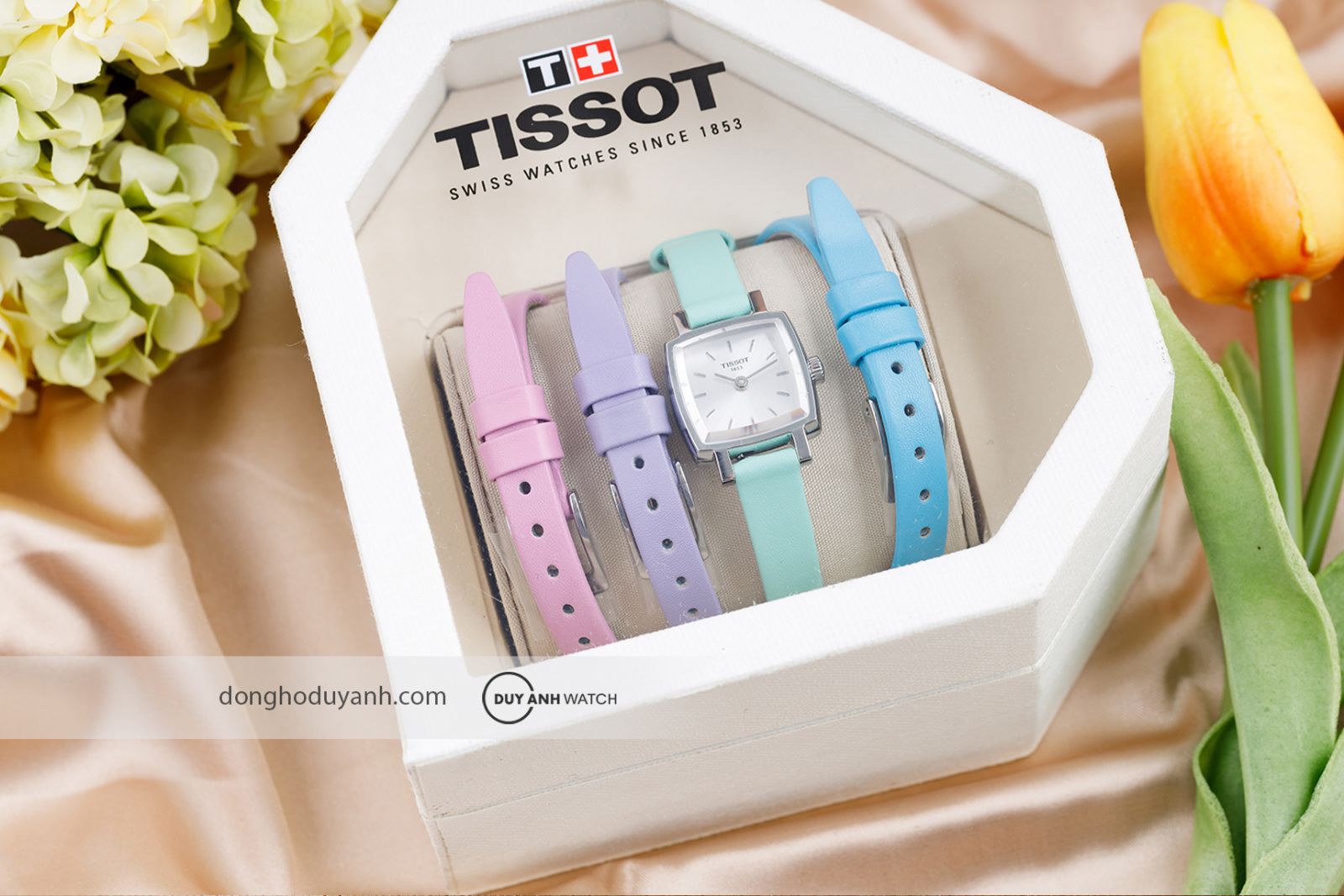 Tissot Lovely Square Summer Set T058.109.16.031.01