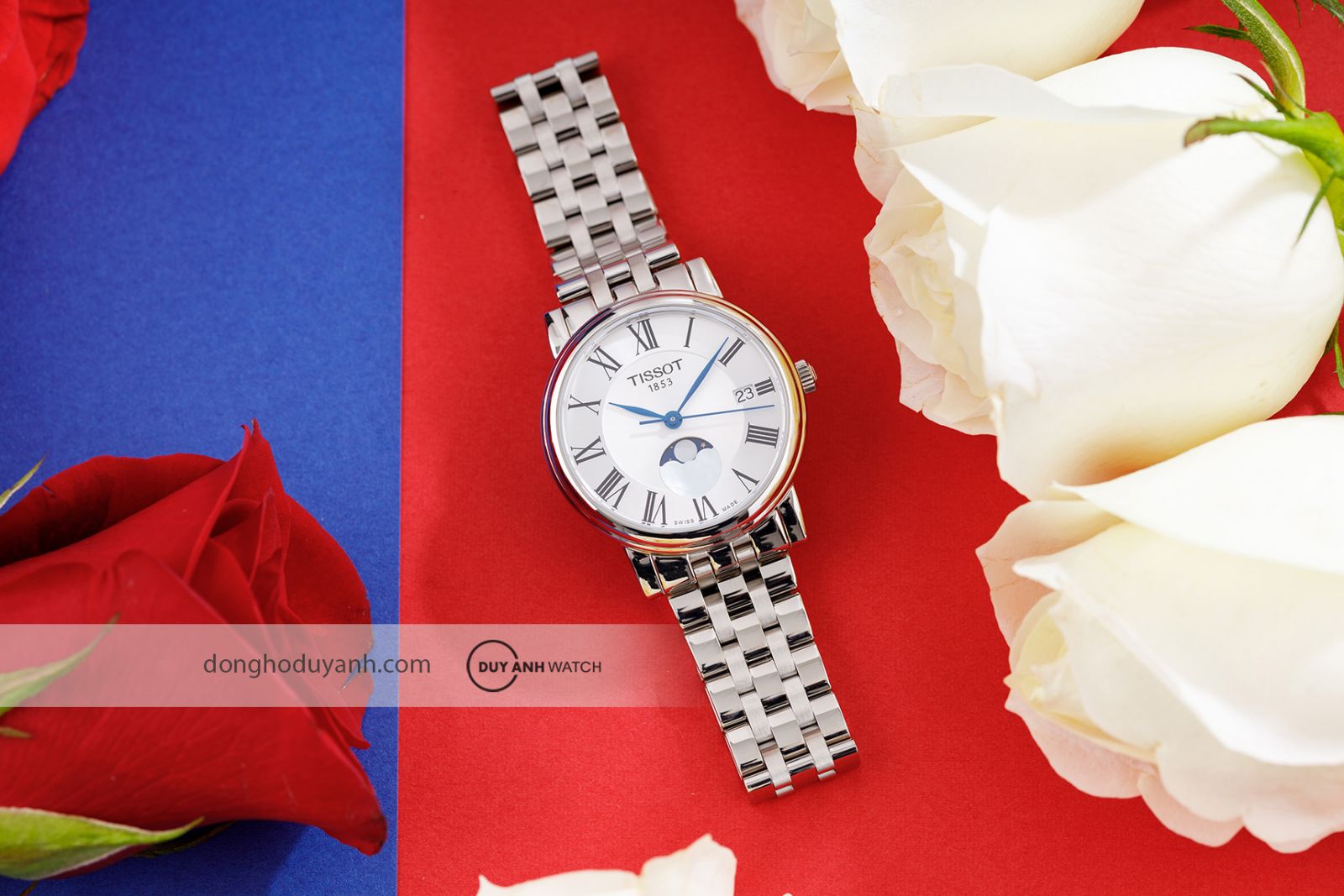 Tissot Carson Premium Lady Moonphase T122.223.11.033.00
