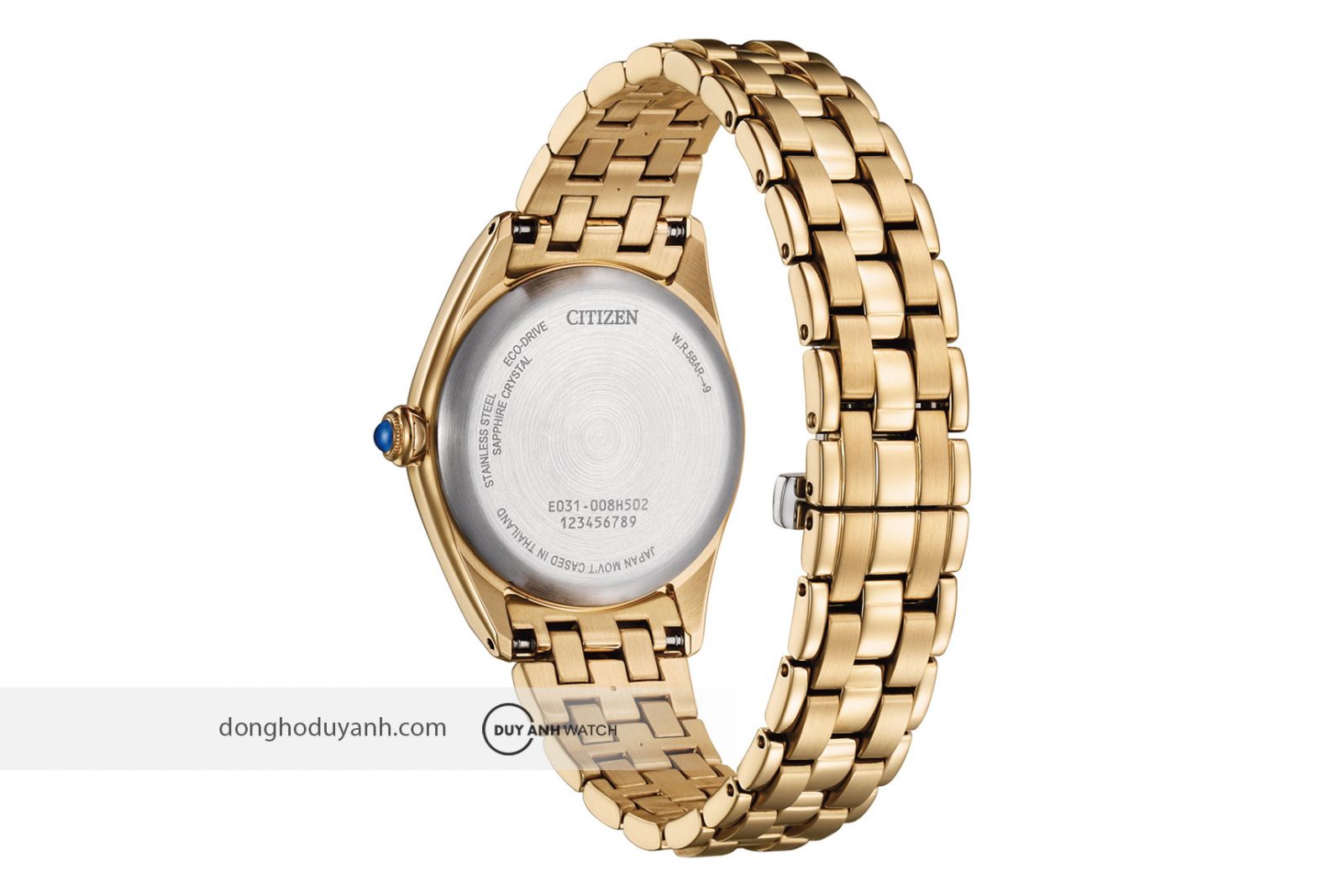 Mặt đáy Citizen L Eco-Drive EM1143-81Z