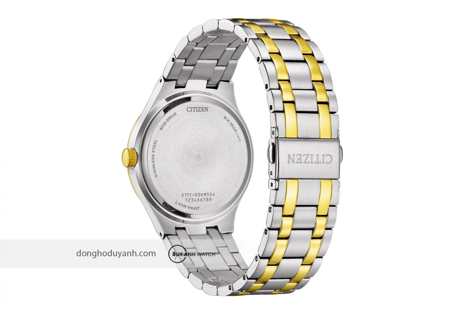 Mặt đáy Citizen Eco-Drive BM7654-57X