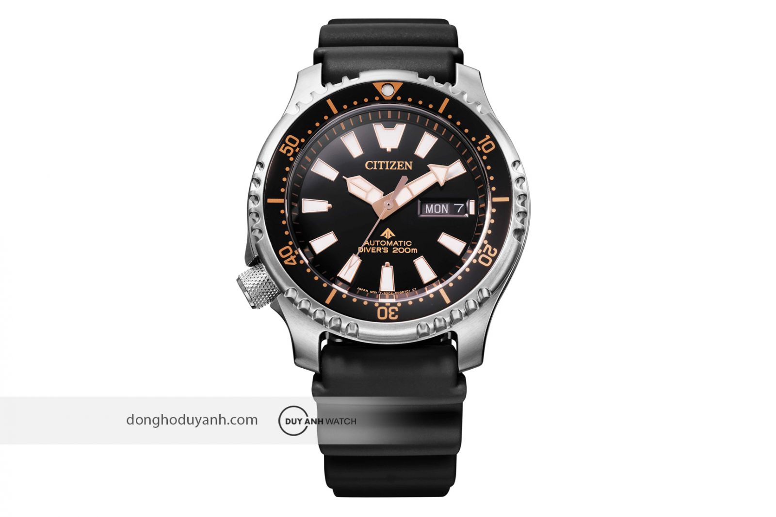 Citizen Promaster NY0160-66E với dây cao su