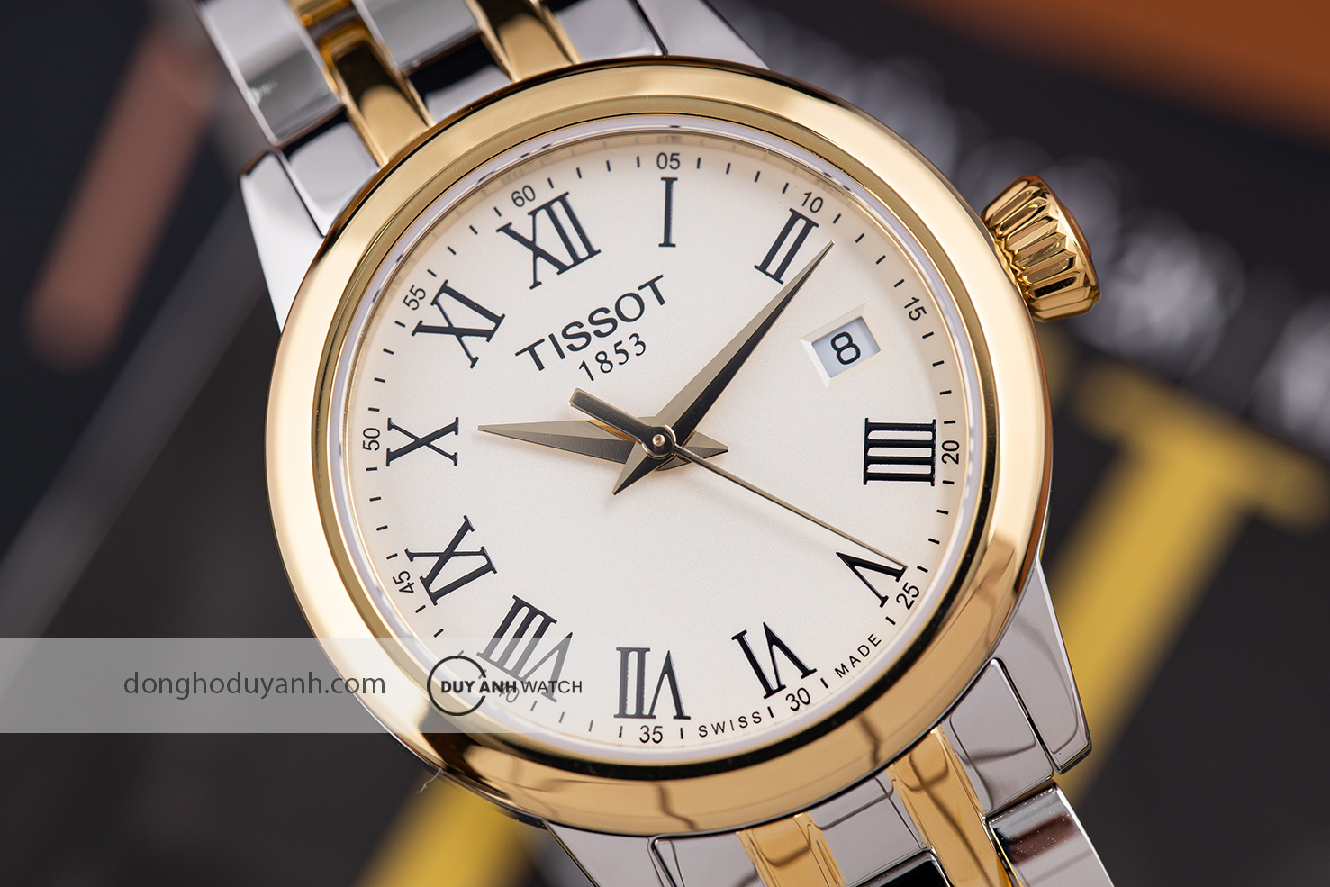 Mặt số Tissot Classic Dream Lady T129.210.22.263.00