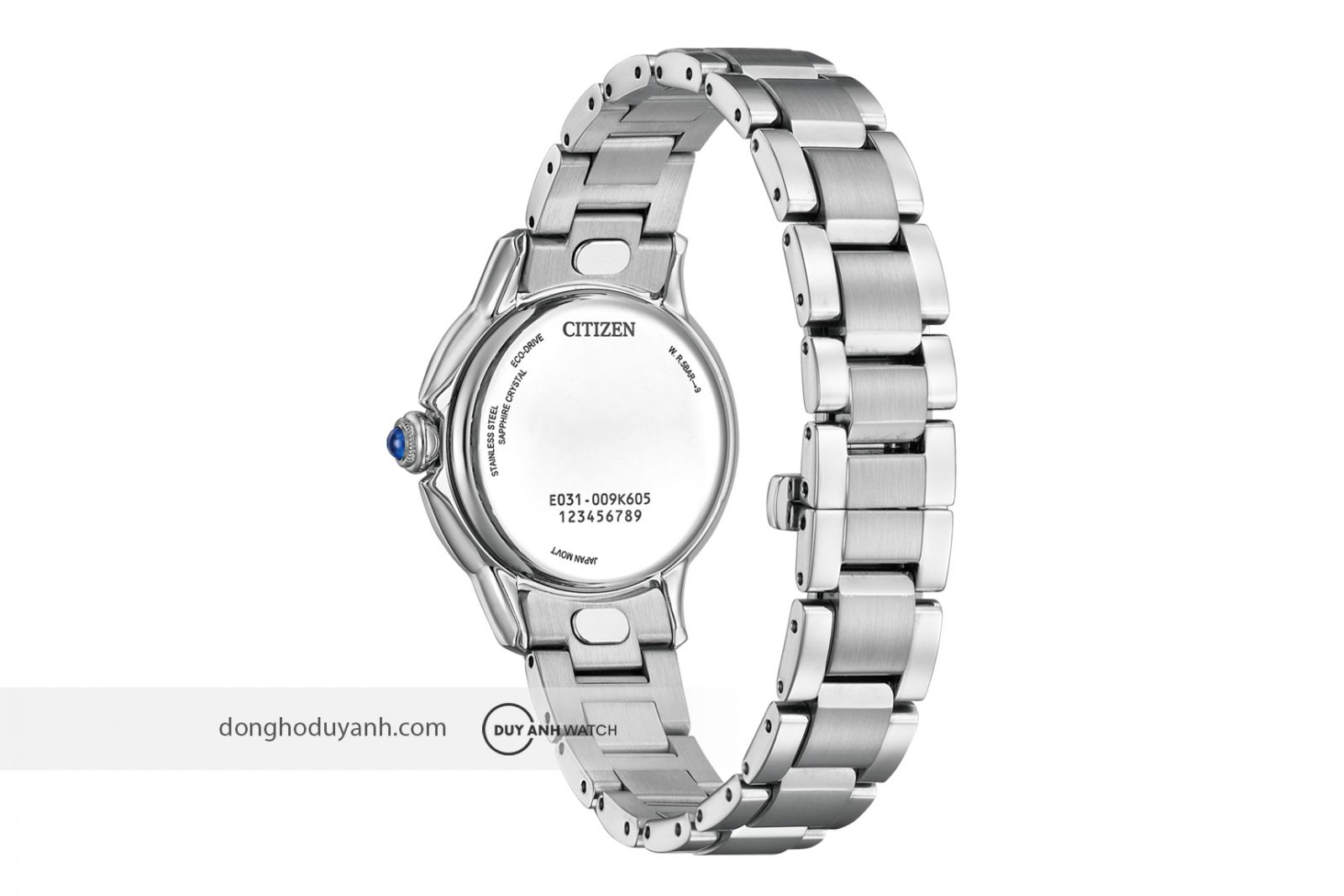 Mặt đáy Citizen L Ceci Eco-Drive EM1160-58E