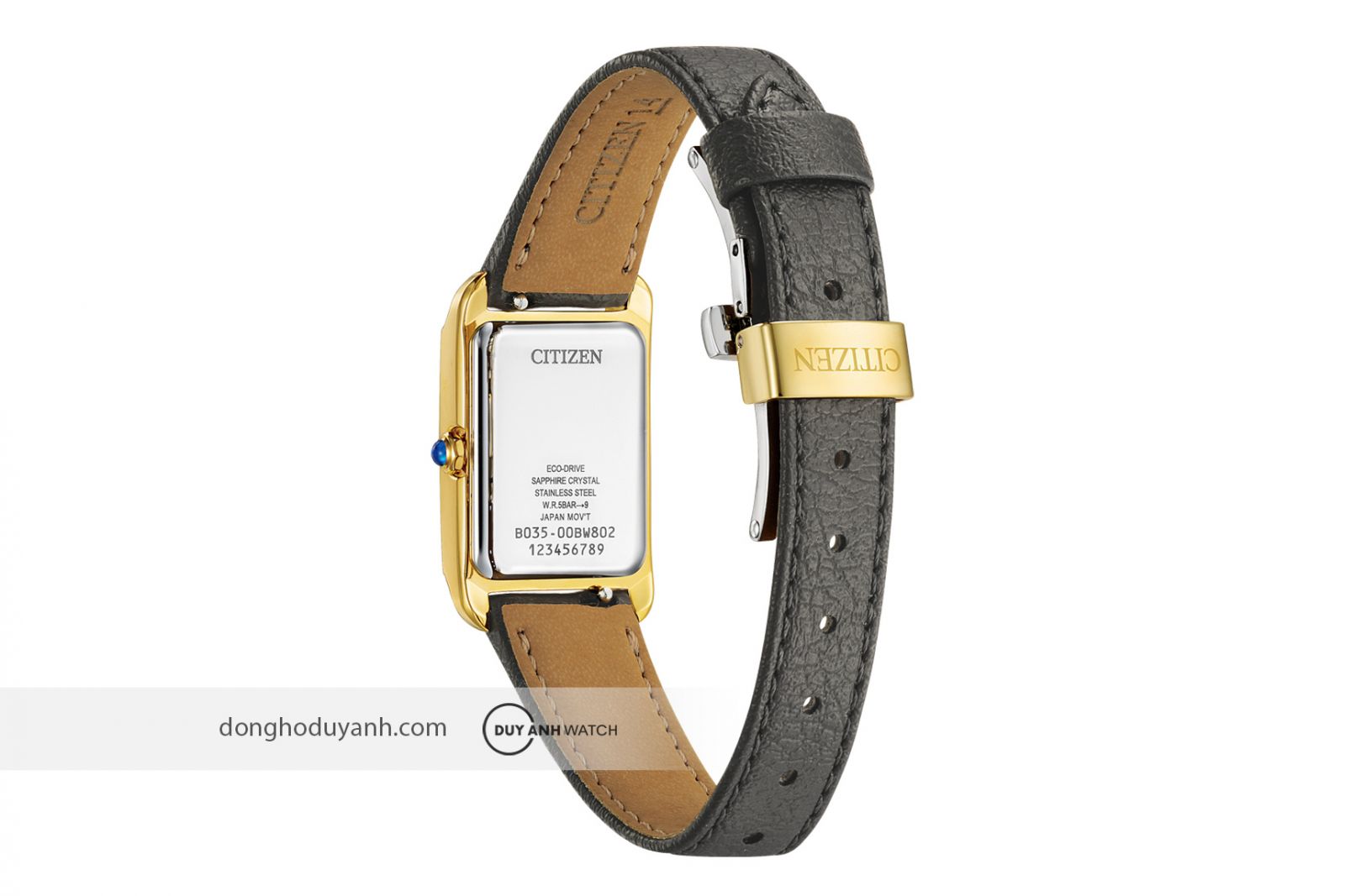 Mặt đáy Citizen L Eco Drive EW5622-09P