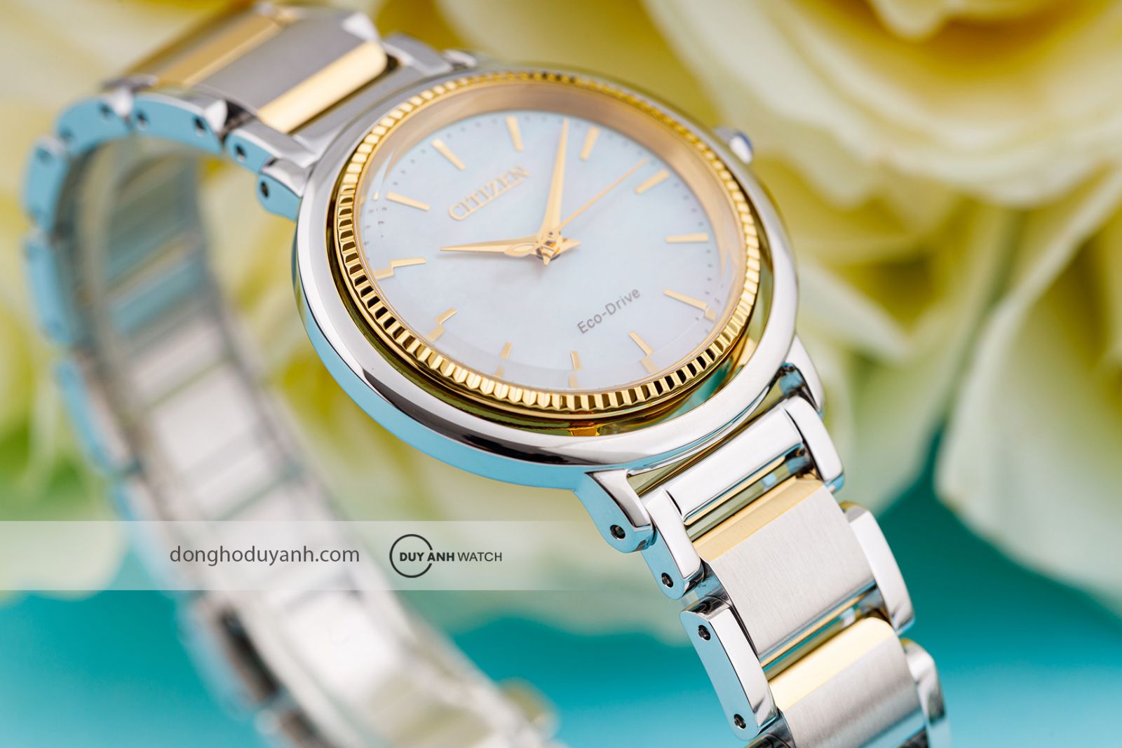 Góc nghiêng của Citizen L Eco-Drive EM1104-83D