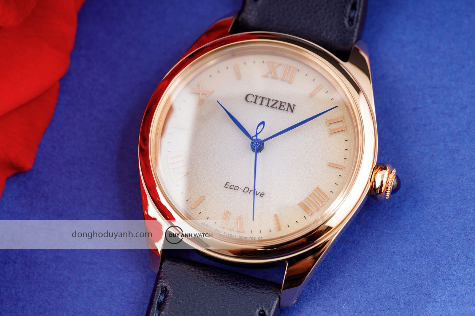 Mặt kính đồng hồ nữ Citizen L Eco-Drive EM1143-14Z