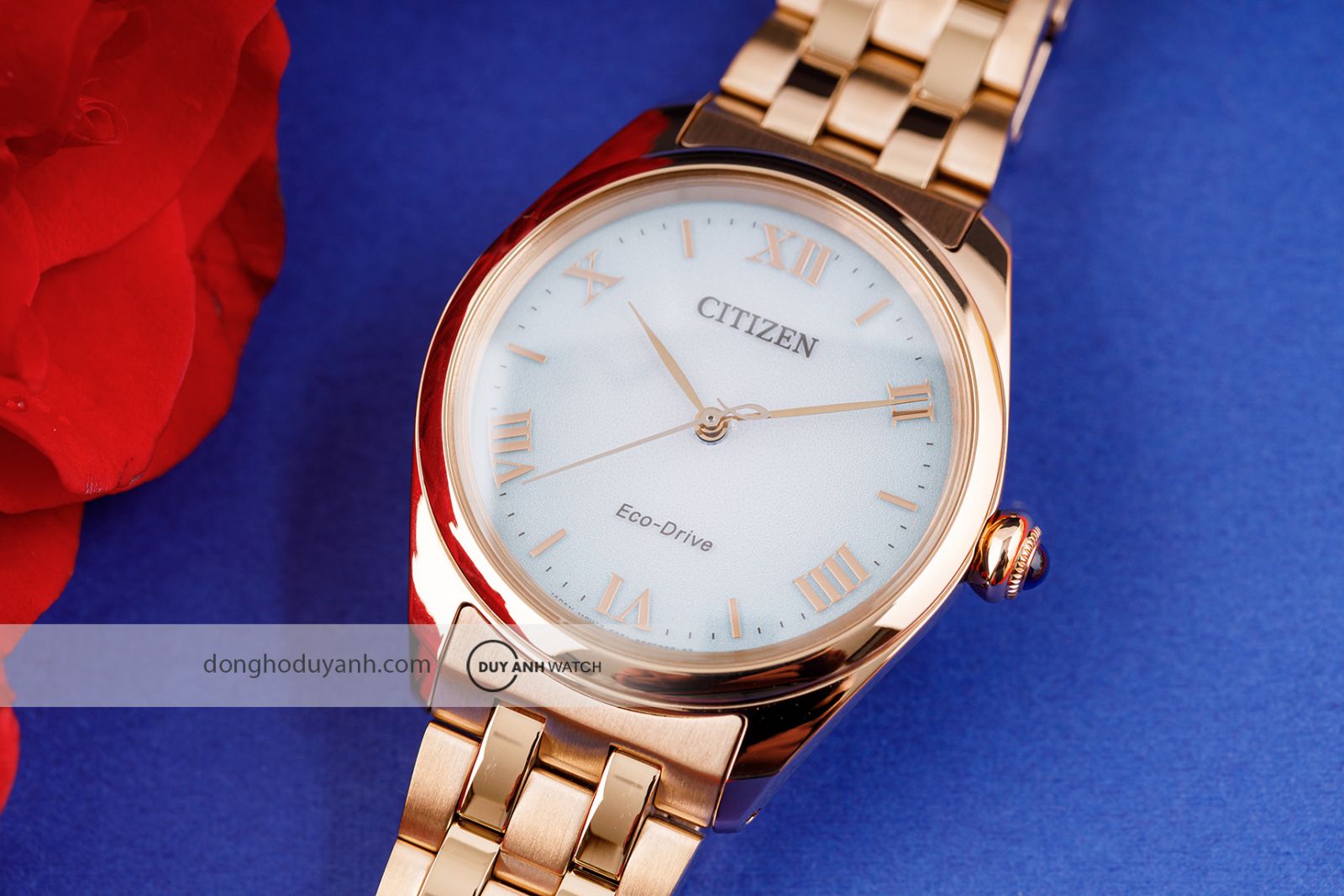 Mặt kính đồng hồ nữ Citizen L Eco-Drive EM1143-81X